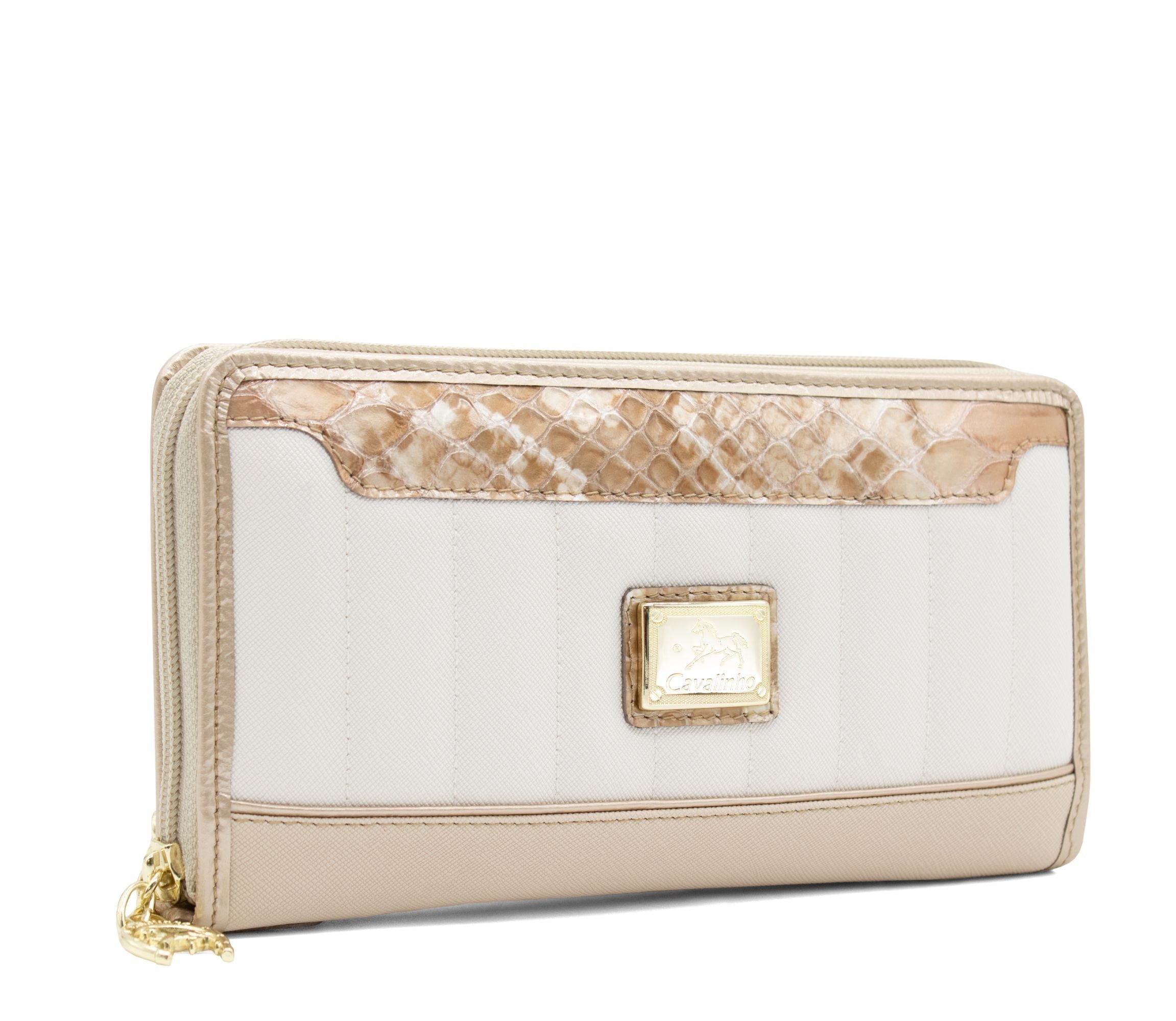 Cavalinho Grace Wristlet Wallet SKU 28250213.05 #color_Beige / White