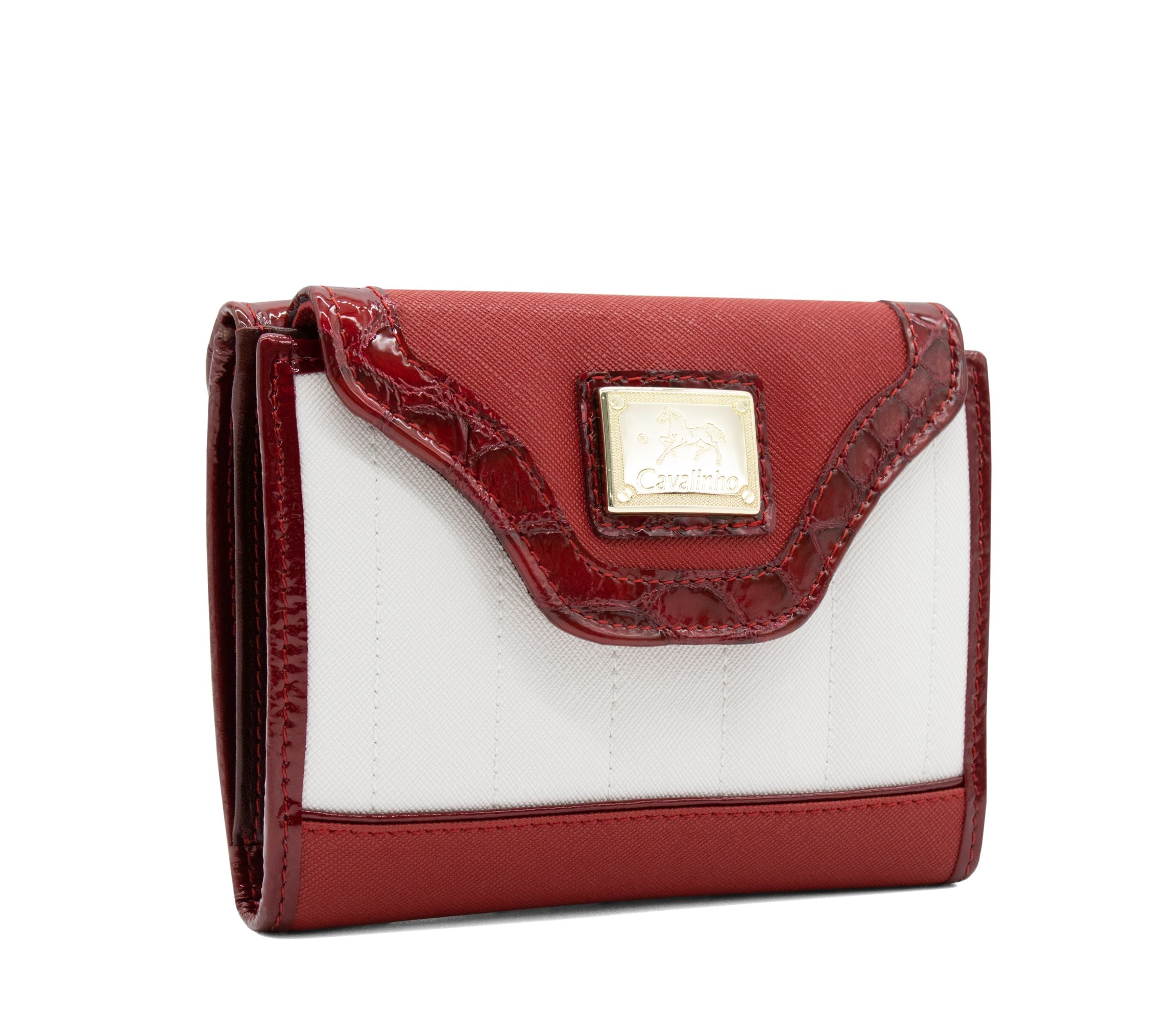 Cavalinho Grace Wallet SKU 28250215.04 #color_DarkRed / White