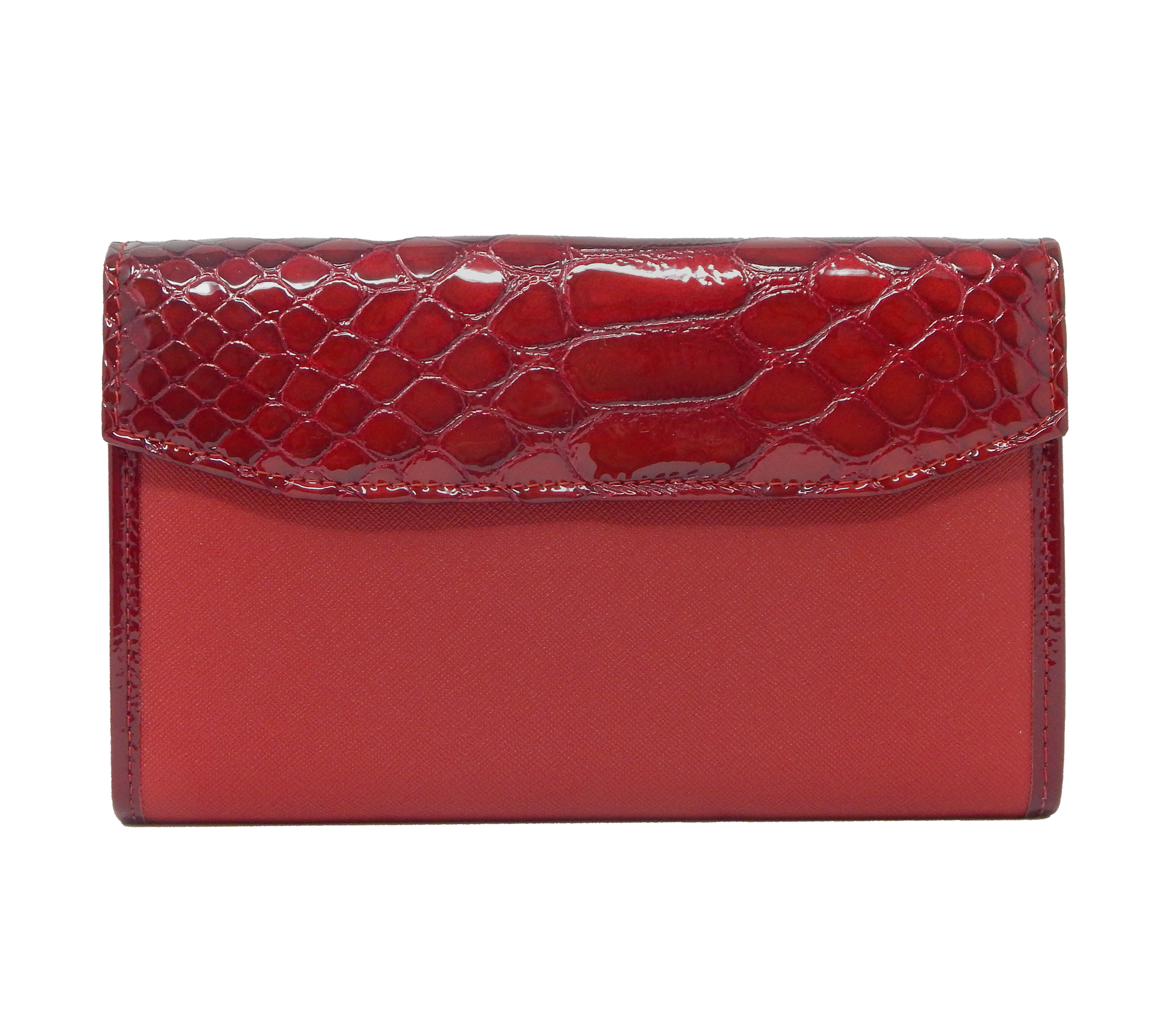 #color_ DarkRed White | Cavalinho Grace Wallet - DarkRed White - 28250222_rd_b