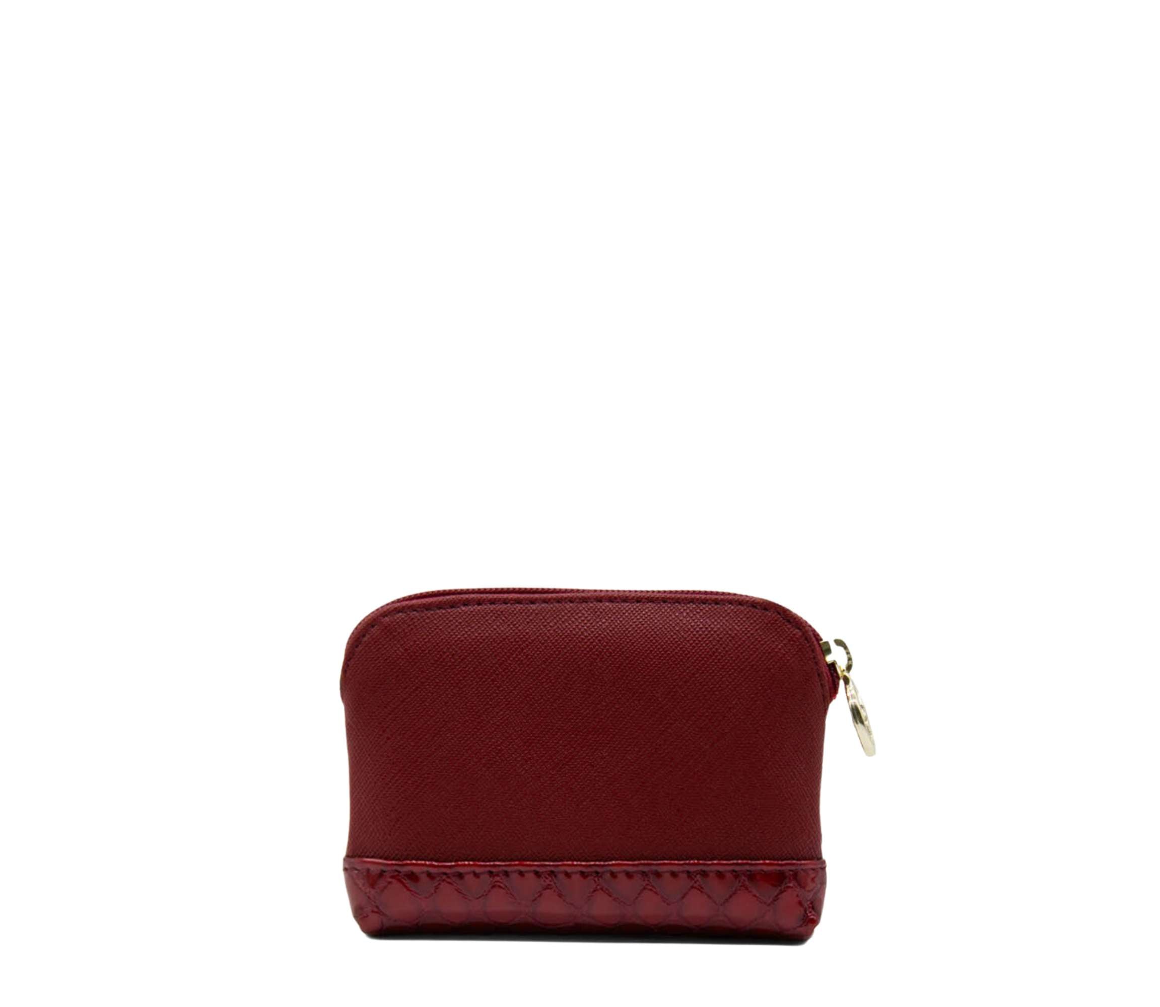 Cavalinho Grace Change Purse SKU 28250250.15 #color_DarkRed / Beige