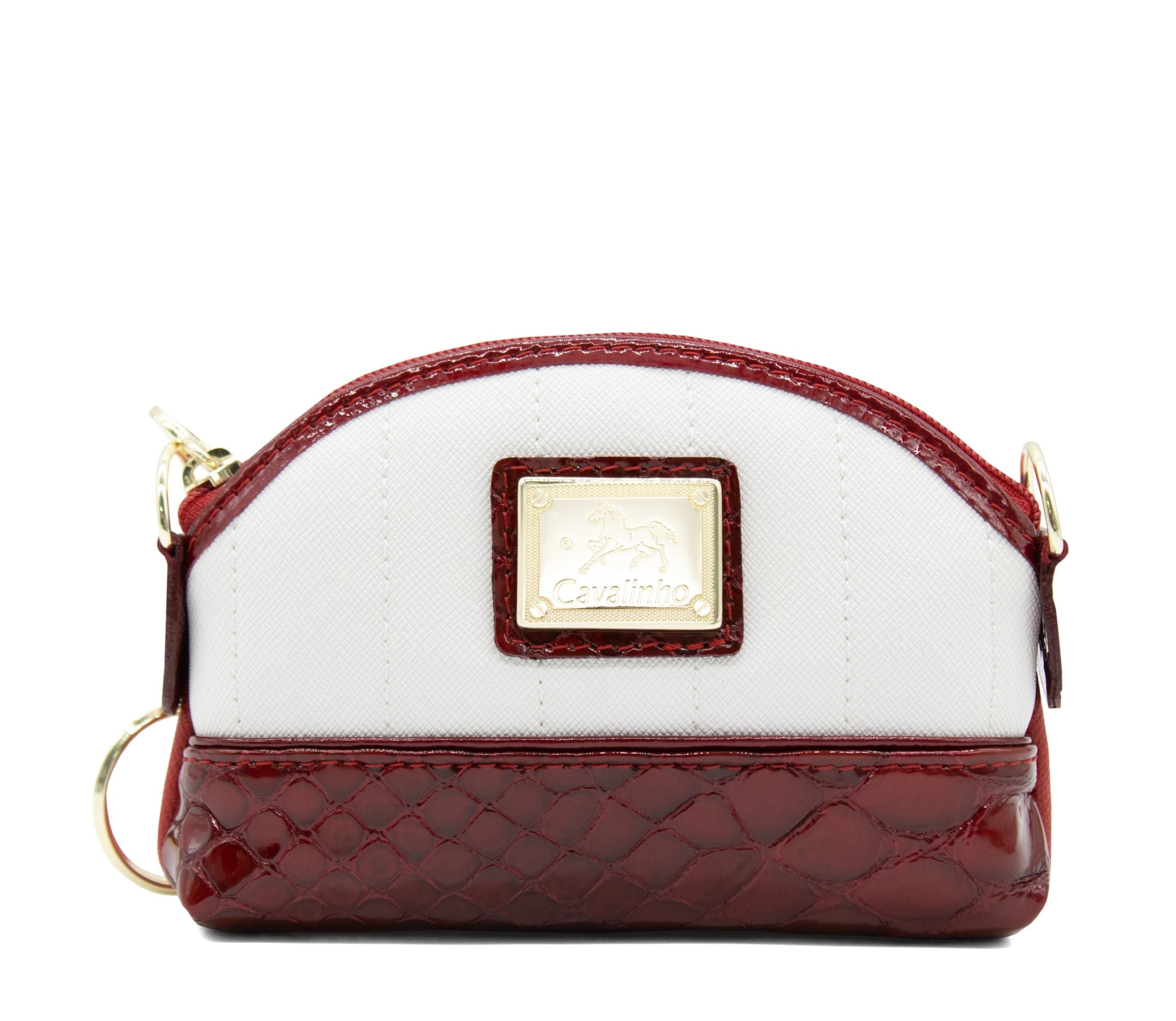 Cavalinho Grace Change Purse SKU 28250252.04 #color_DarkRed / White