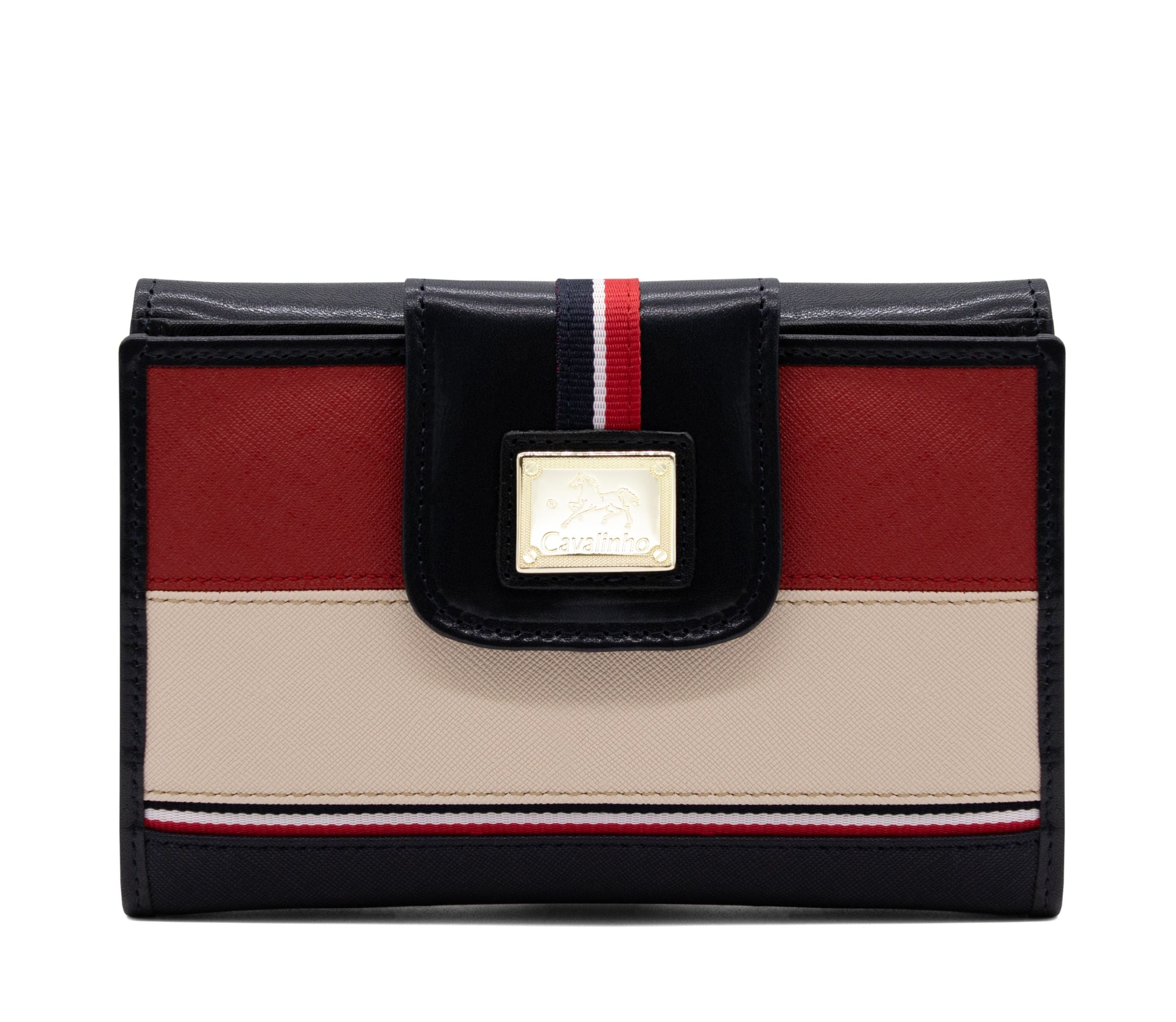 #color_ Navy Beige Red | Cavalinho Unique Wallet - Navy Beige Red - 28260204.22_1