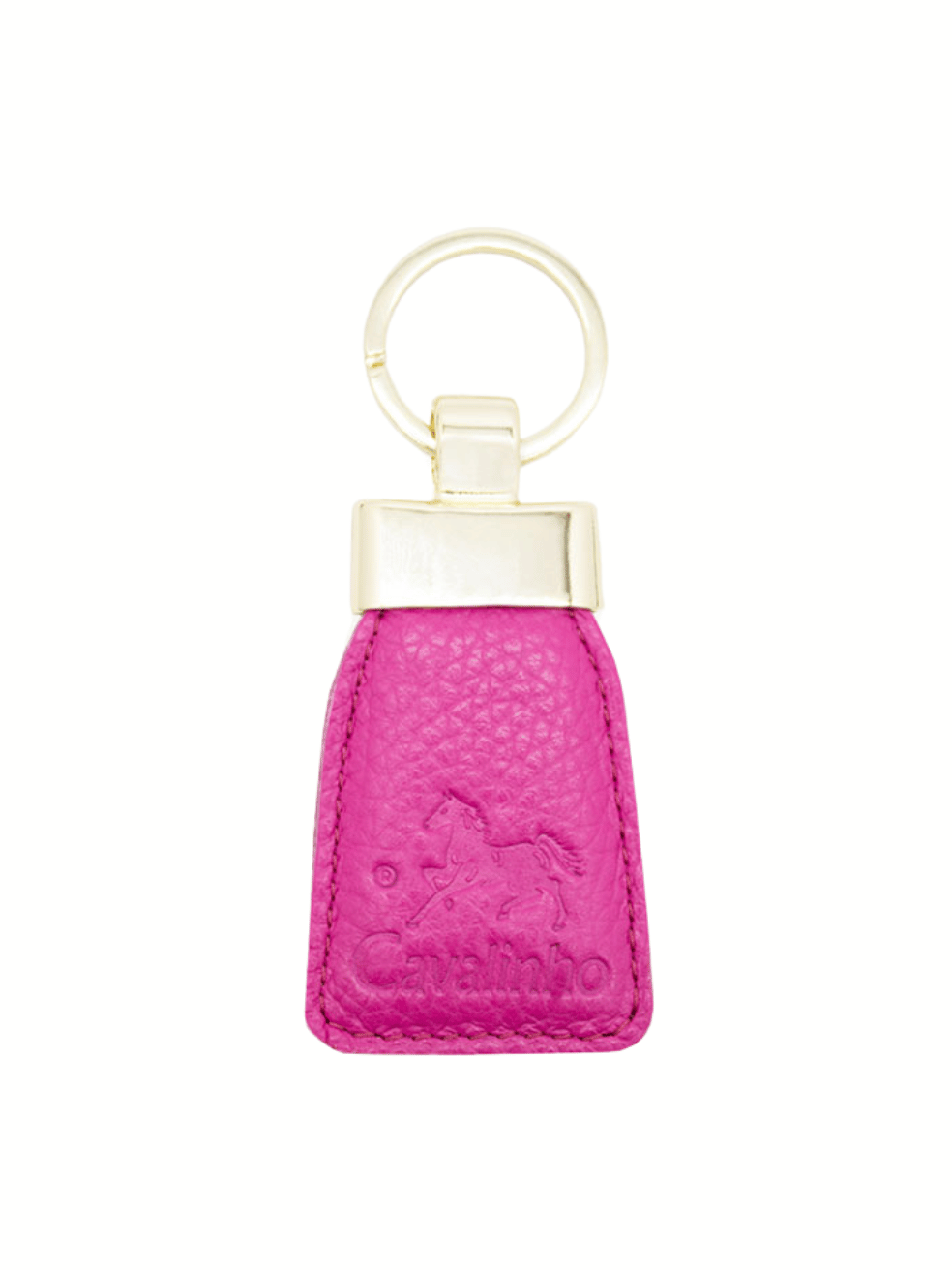 Cavalinho Muse Leather Keychain SKU 28300589 #color_hotpink