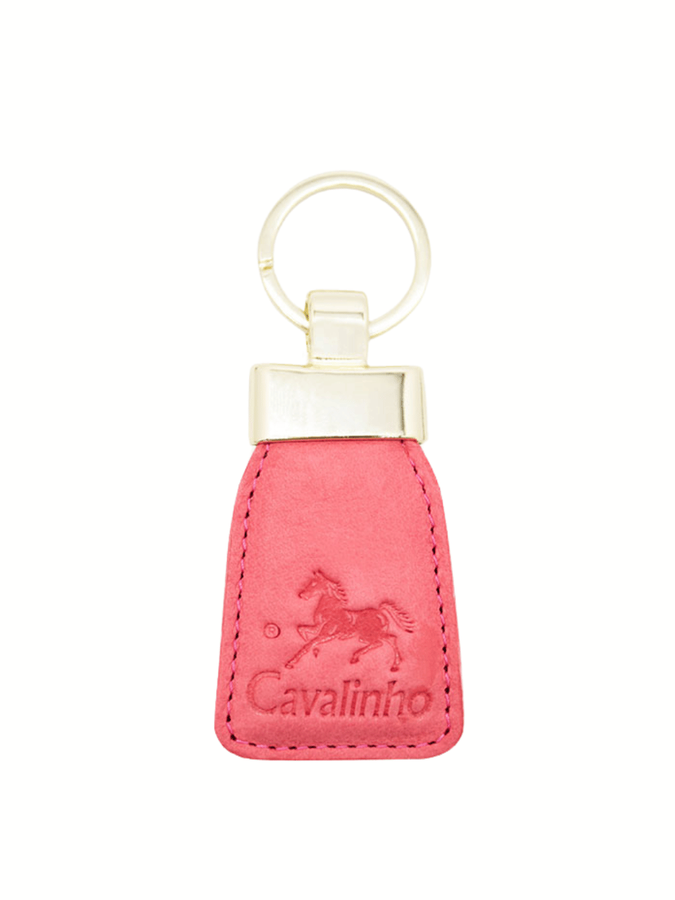 Cavalinho Muse Leather Keychain SKU 28300589 #color_salmon