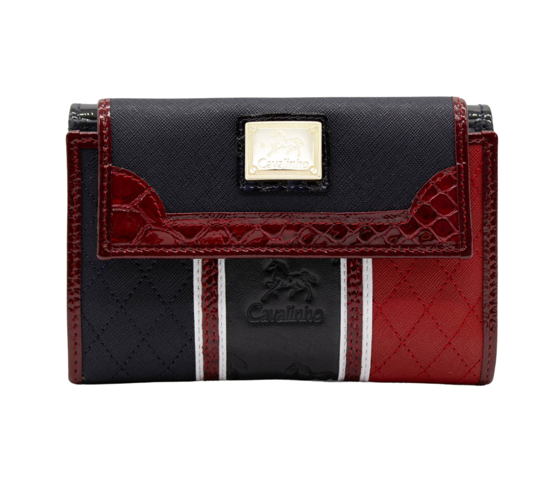 #color_ Navy White Red | Cavalinho Prestige Wallet - Navy White Red - 28450202.22.991