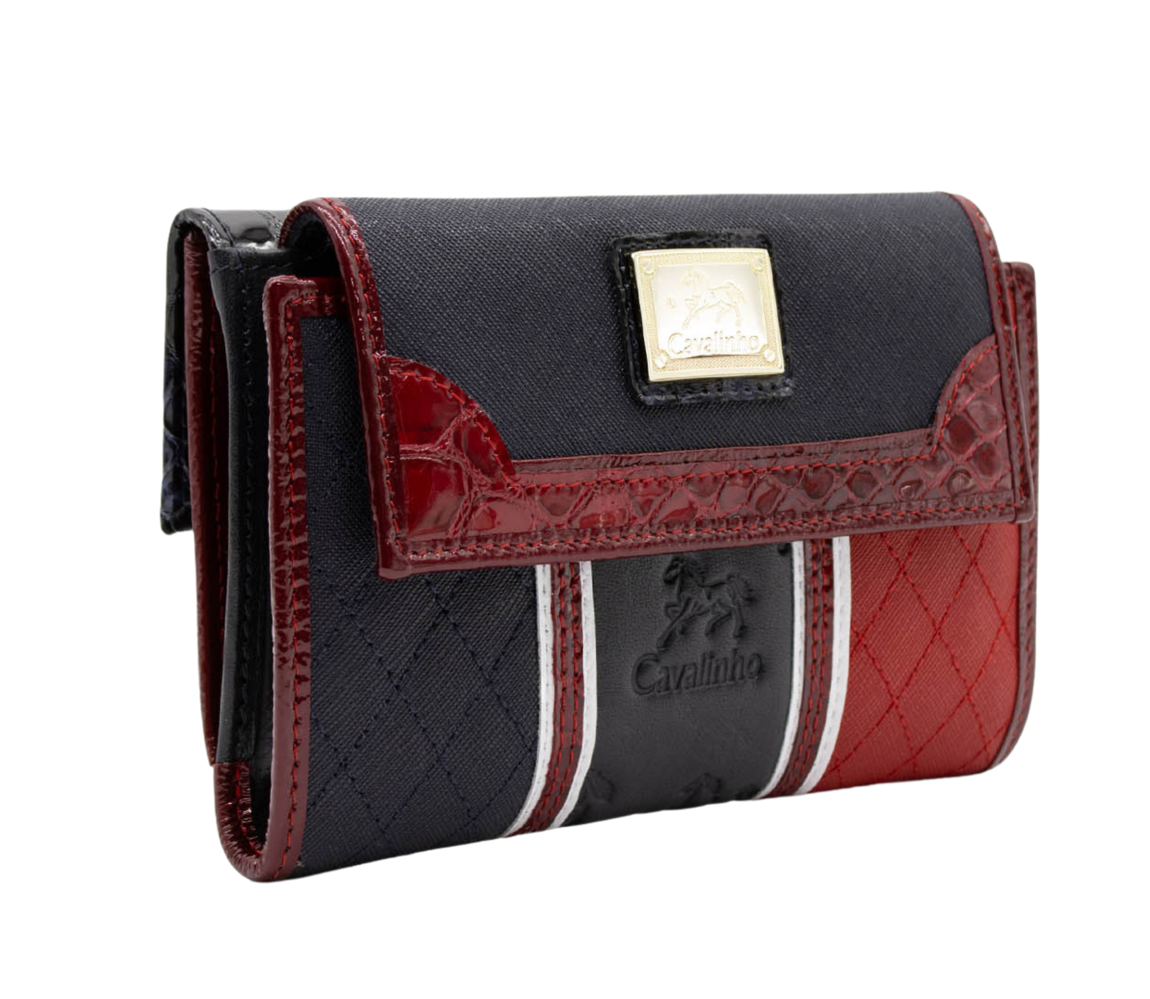 #color_ Navy White Red | Cavalinho Prestige Wallet - Navy White Red - 28450202.22.992