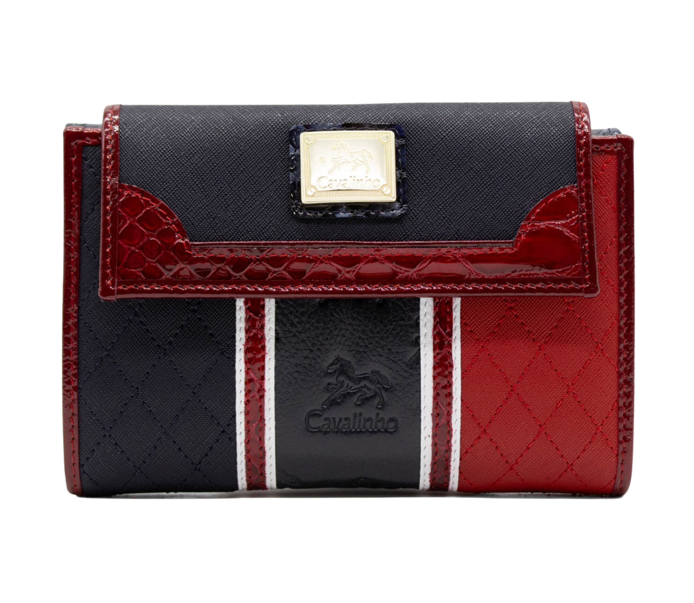 #color_ Navy White Red | Cavalinho Prestige Wallet - Navy White Red - 28450205.22.991