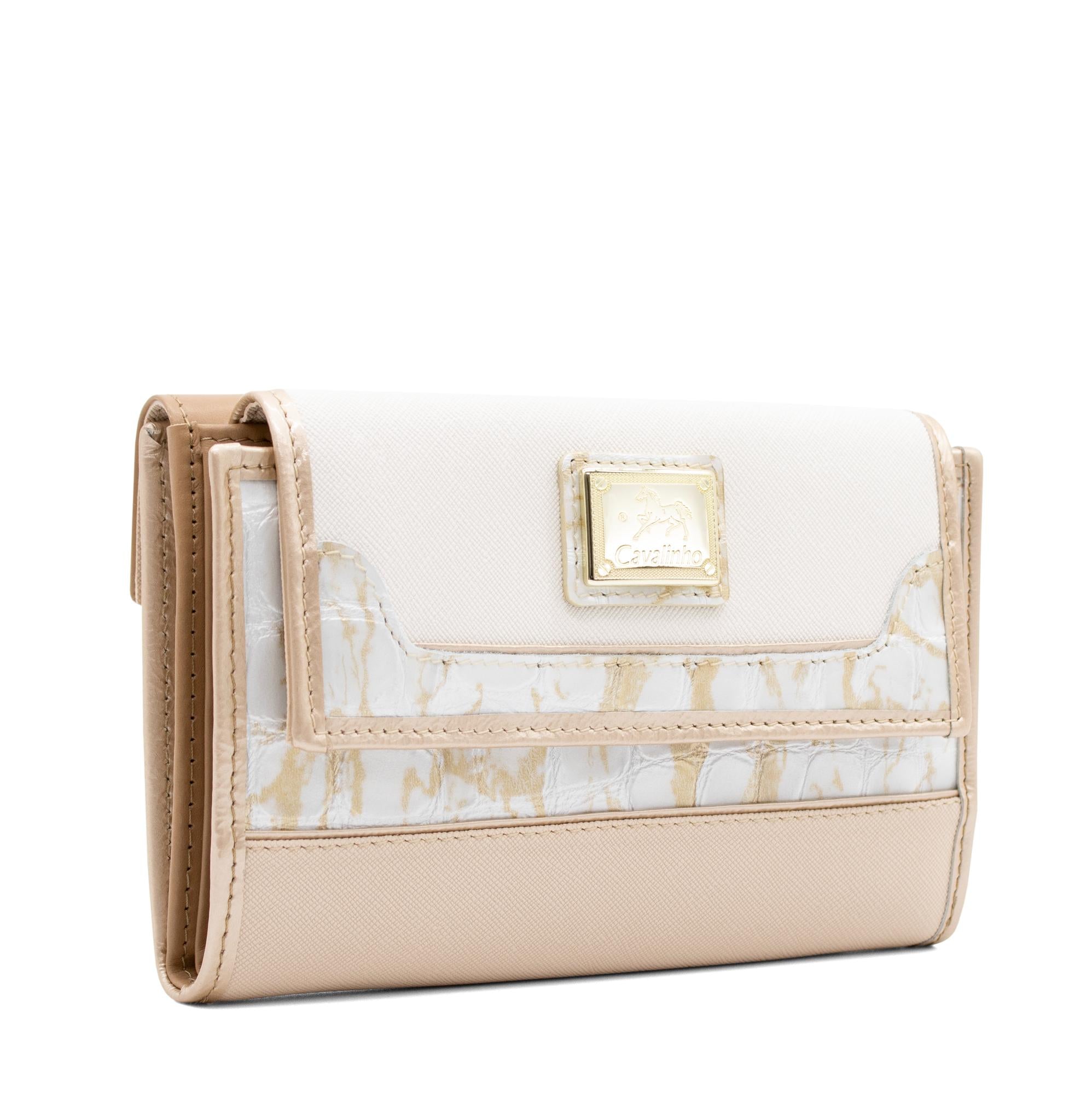 #color_ Beige White | Cavalinho Mystic Wallet - Beige White - 28460221.31_2