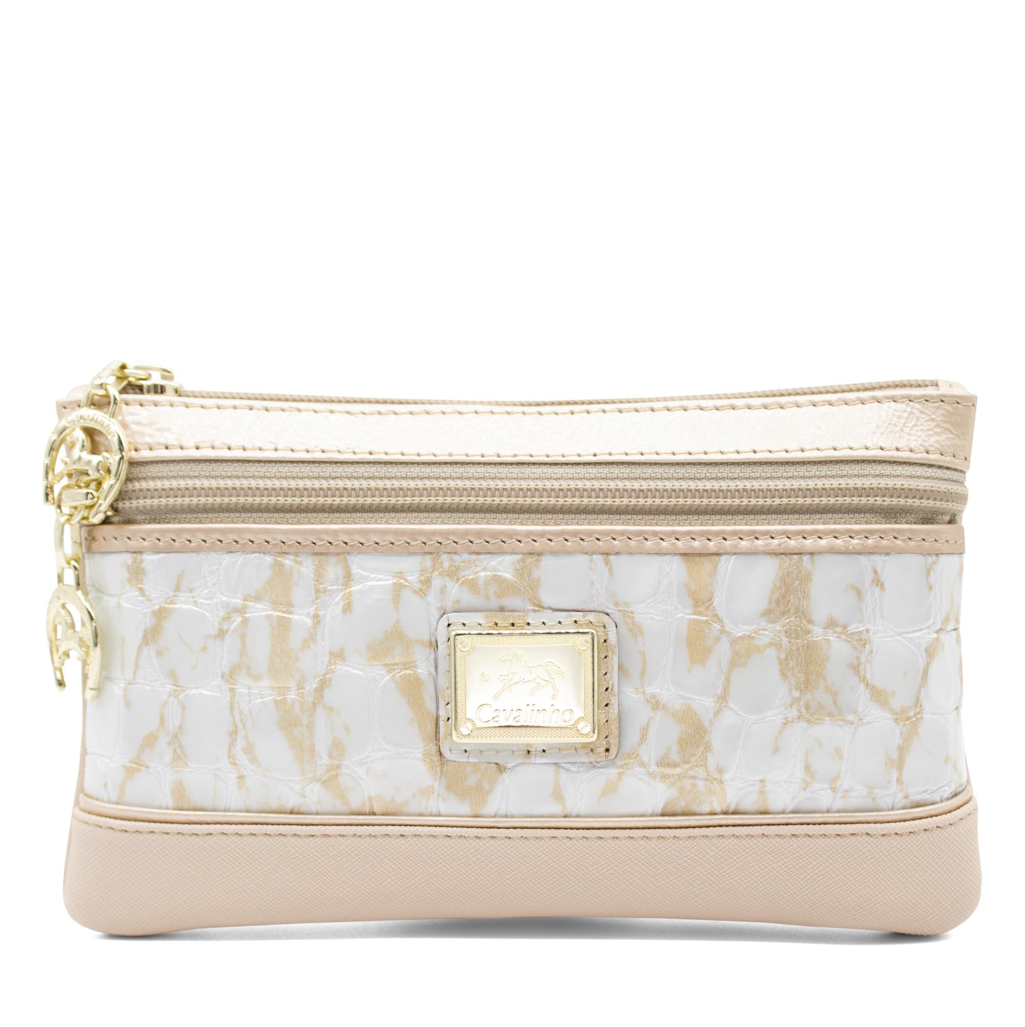 #color_ Beige White | Cavalinho Mystic Makeup Bag - Beige White - 28460256.31_1