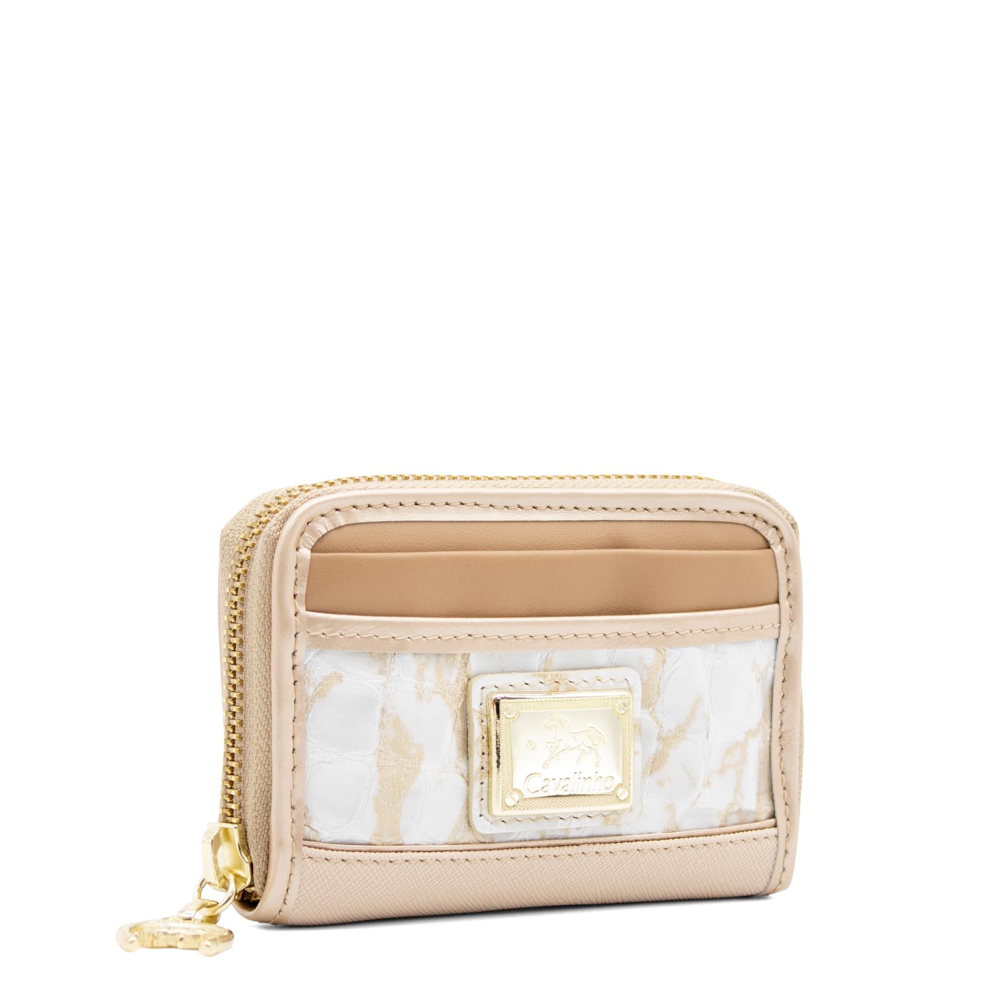 #color_ Beige White | Cavalinho Mystic Card Holder - Beige White - 28460275.31_2