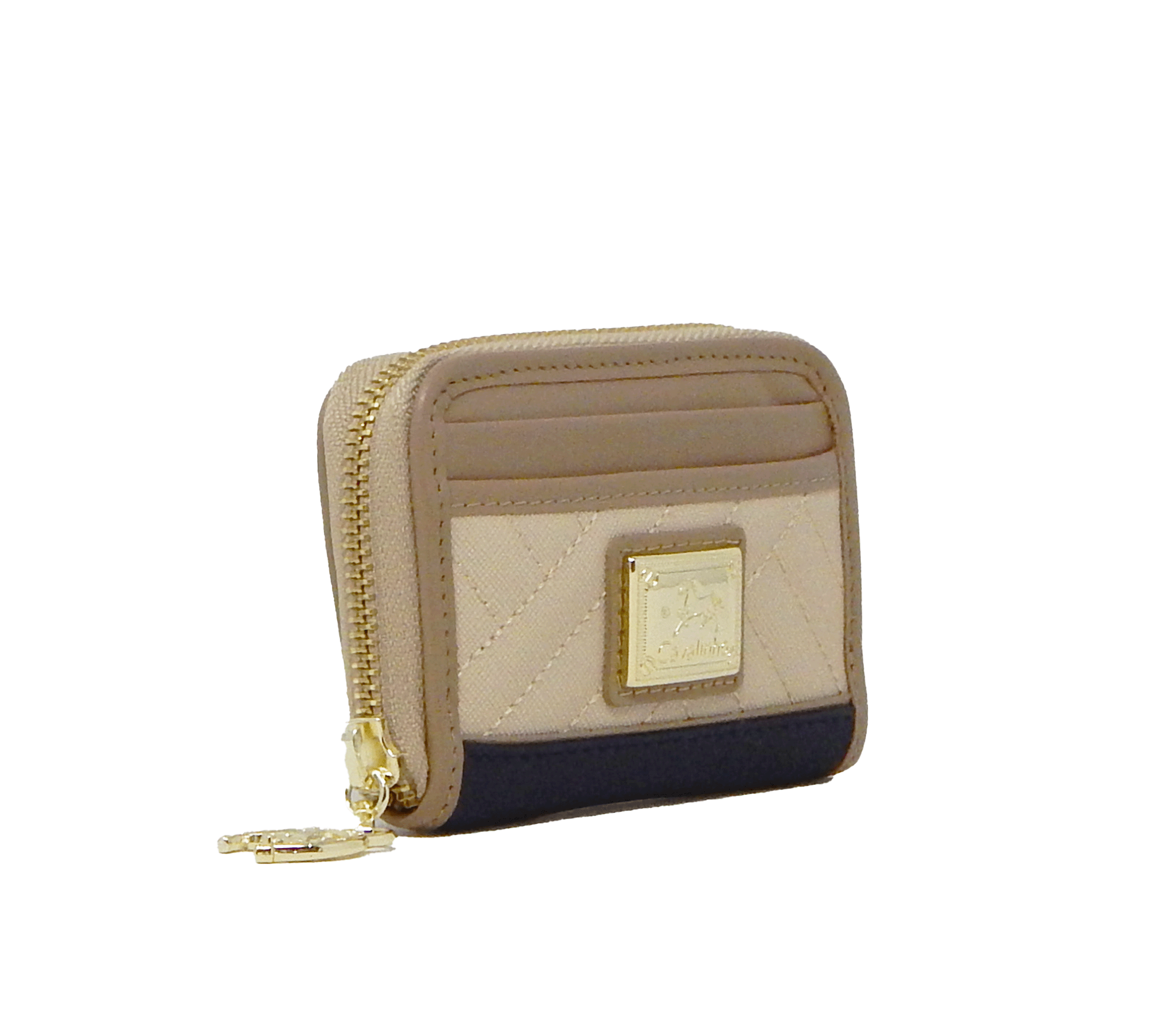 Cavalinho Charming Cardholder Wallet for Women SKU 28470275.22 #color_Navy / Tan / Beige