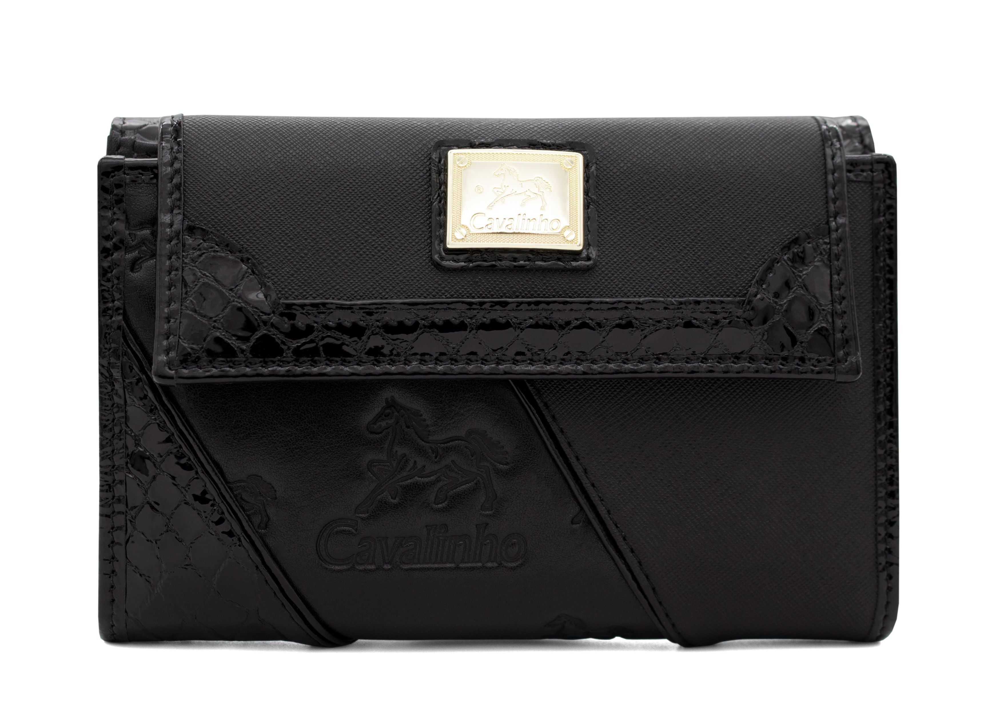 #color_ Black | Cavalinho Horse Wallet - Black - 28500204.01_1