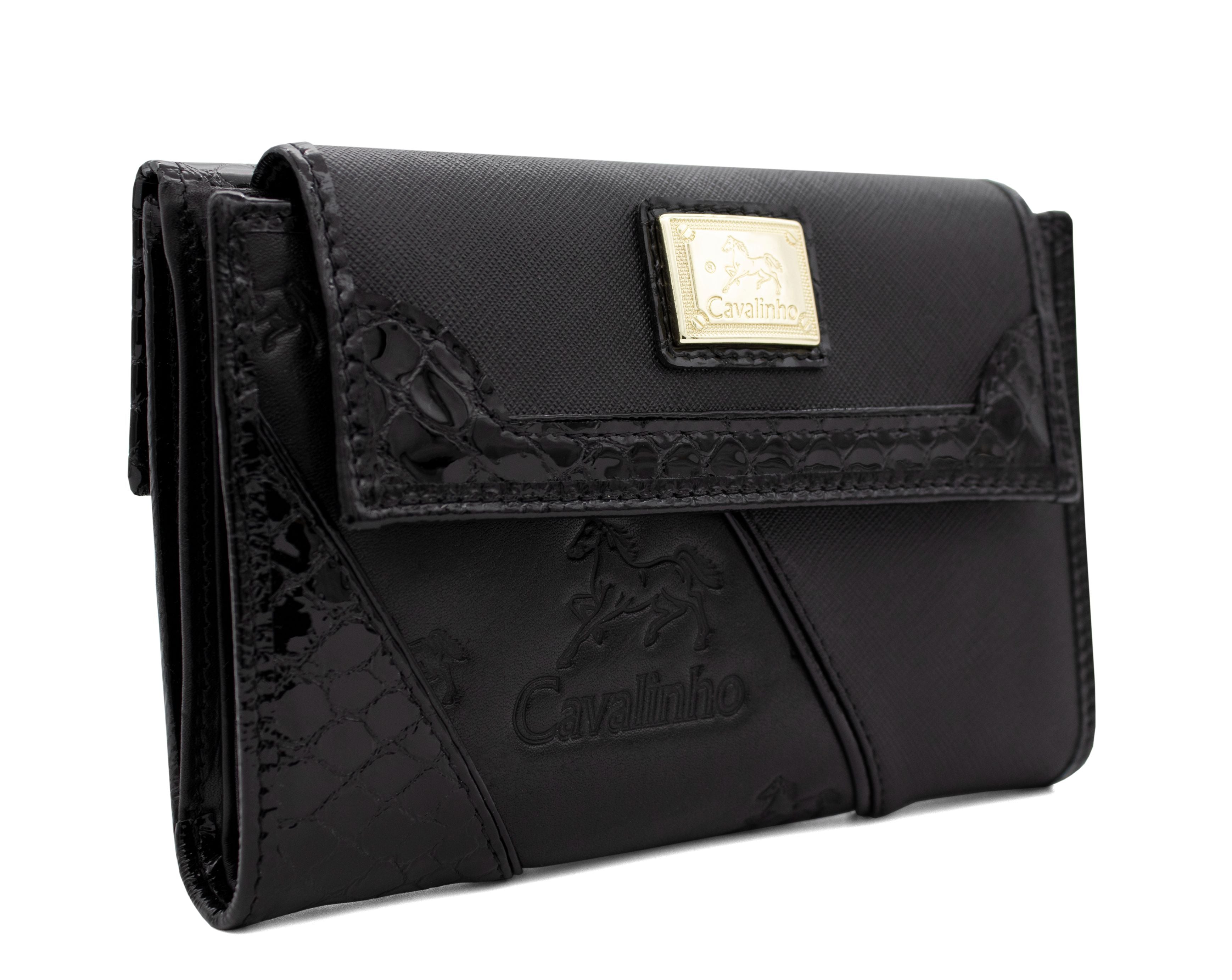 #color_ Black | Cavalinho Horse Wallet - Black - 28500205.01_2