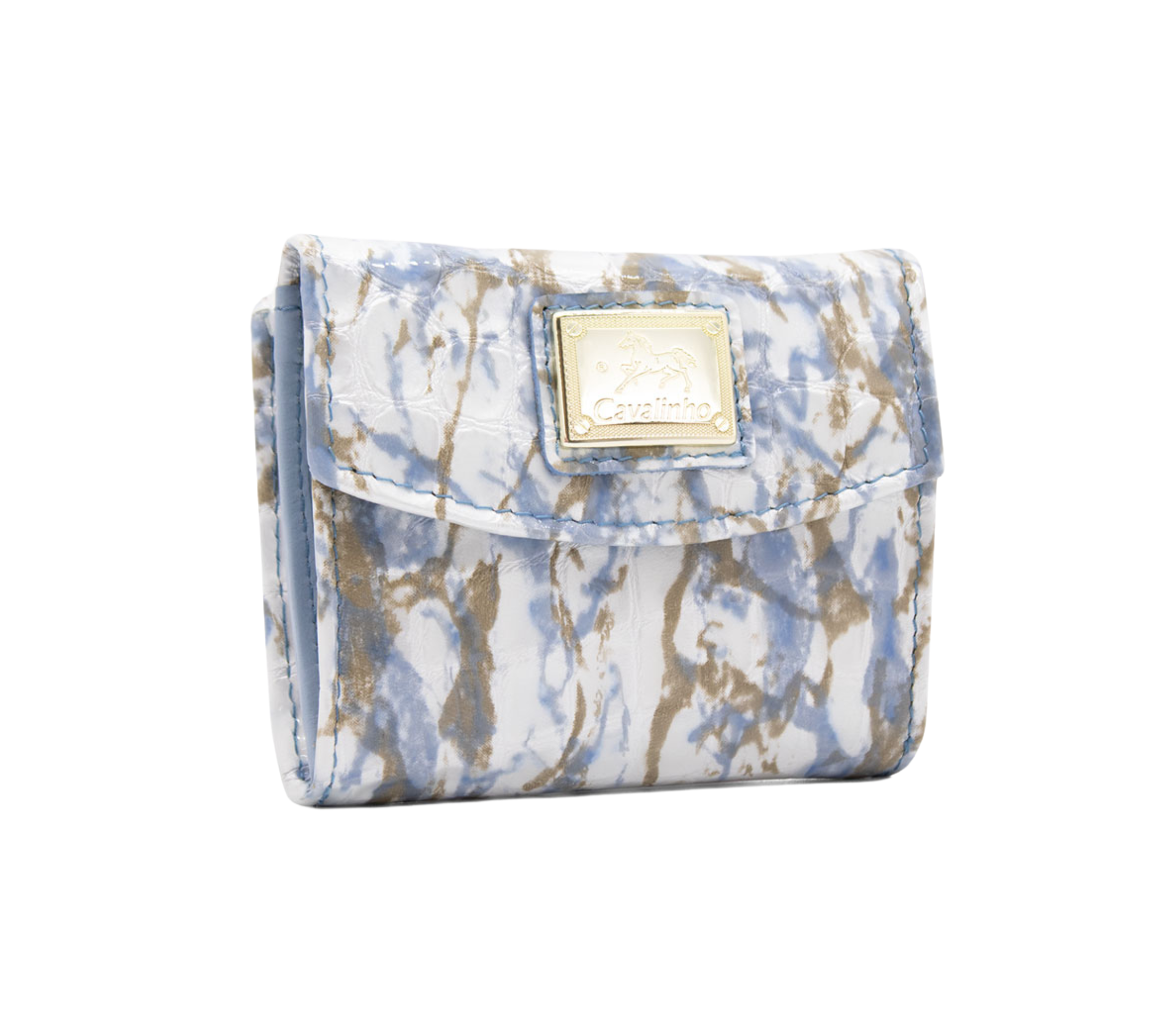 #color_ Blue White | Cavalinho Acqua Bella Mini Wallet - Blue White - 28600530.10_P02