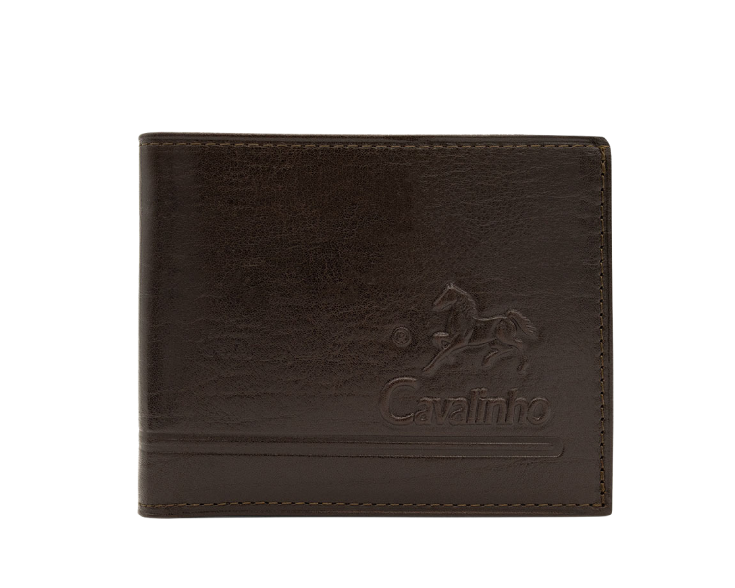 #color_ Brown | Cavalinho Men's Trifold Leather Wallet - Brown - 28610505.02_P01