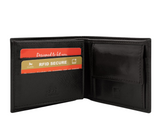 #color_ Black | Cavalinho Men's Trifold Leather Wallet - Black - 28610517.01_P02