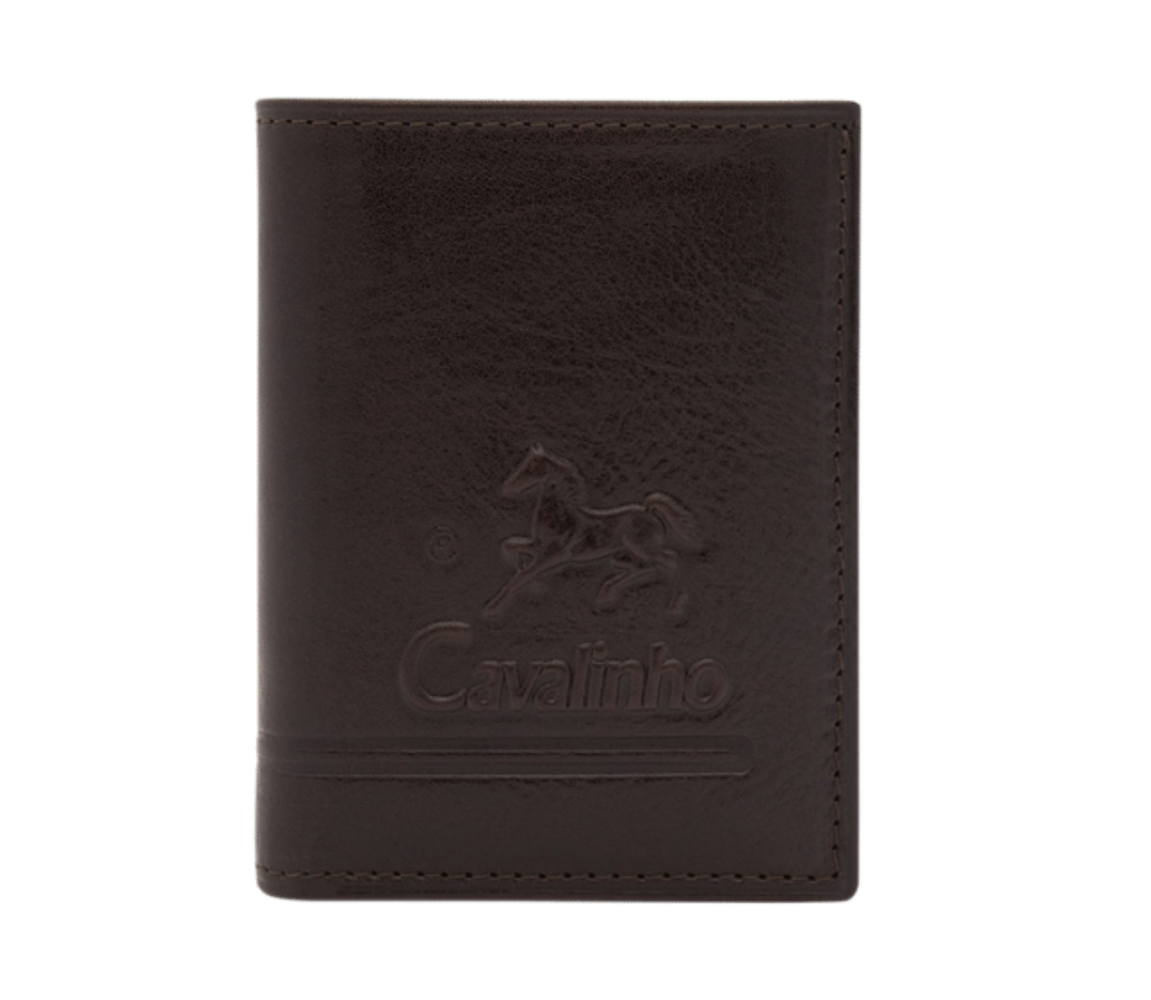 #color_ Brown | Cavalinho Men's Trifold Leather Wallet - Brown - 28610522.02_P01