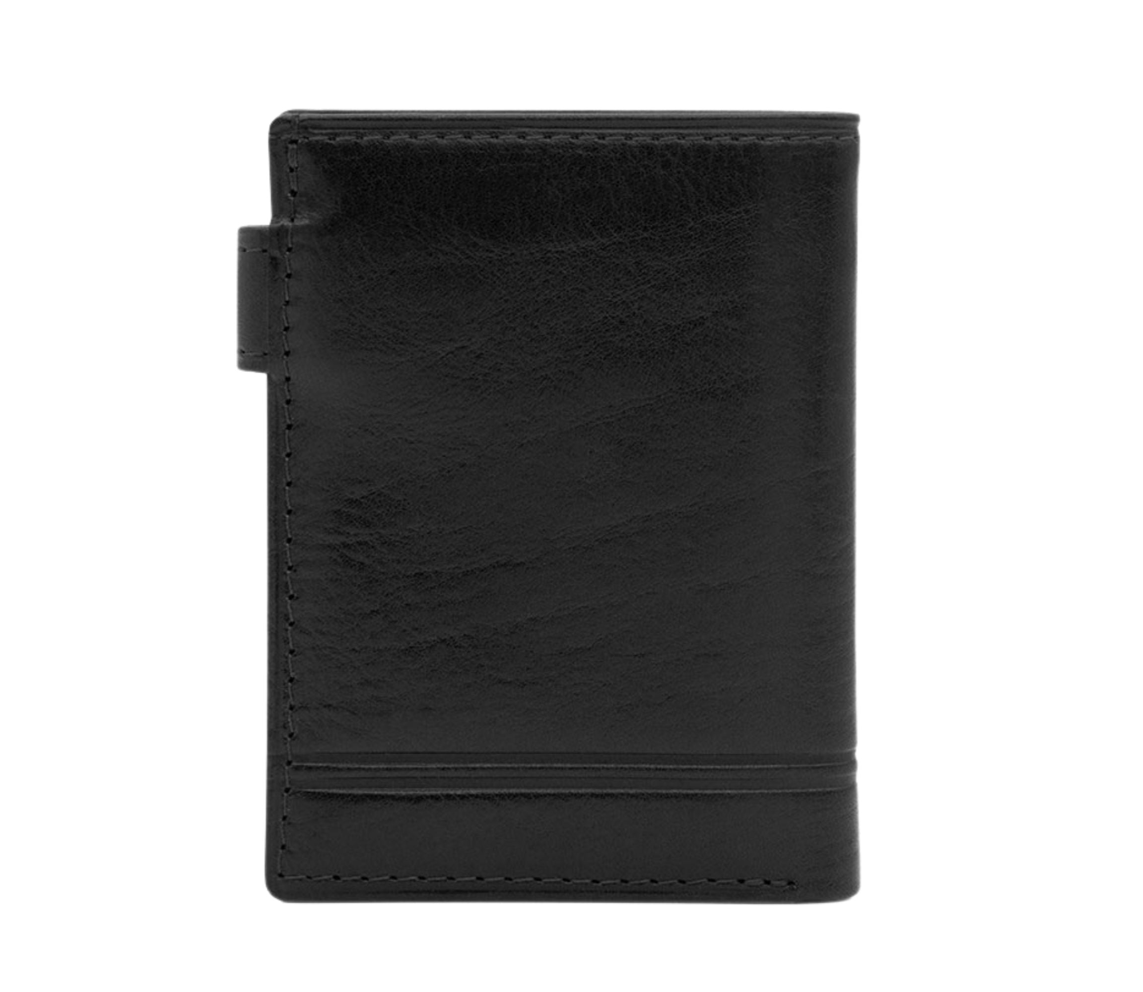 Cavalinho Men's Bifold Slim Leather Wallet SKU 28610526.01 #color_black