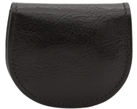 #color_ Black | Cavalinho Men's Leather Round Change Purse - Black - 28610532.01_P03