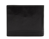 Cavalinho Men's Trifold Slim Leather Wallet SKU 28610554.01 #color_black