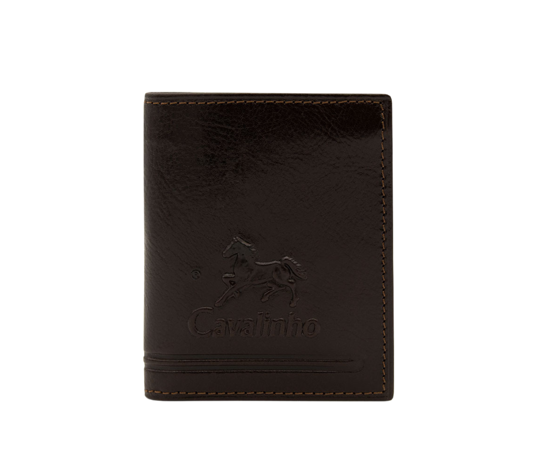 #color_ Brown | Cavalinho Men's Bifold Slim Leather Wallet - Brown - 28610558.02_P01