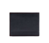 #color_ Navy | Cavalinho Men's Navy Trifold Leather Wallet - Navy - 28640505.03_3