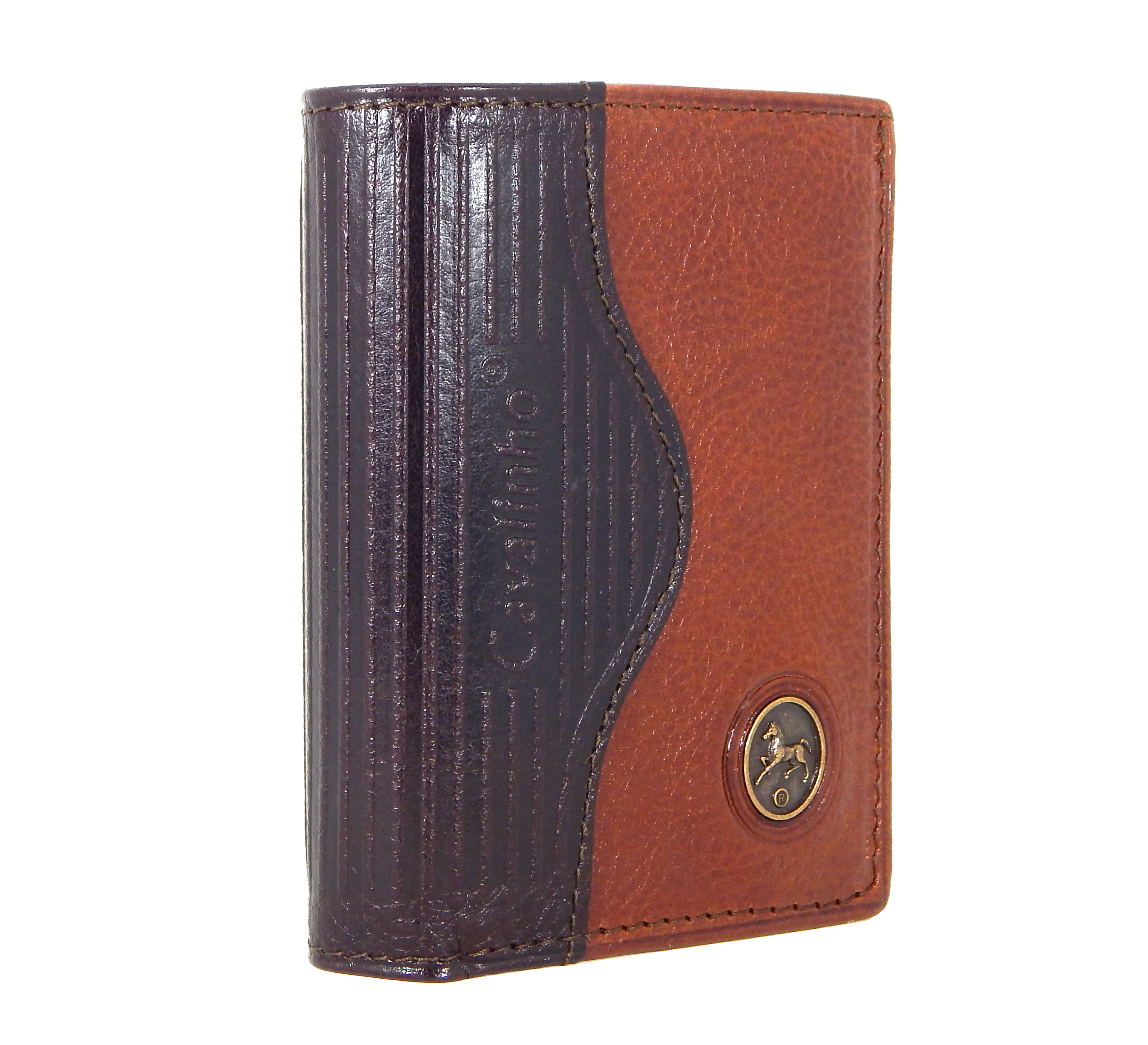 #color_ DarkBrown SaddleBrown | Cavalinho El Cavaleiro Trifold Leather Wallet - DarkBrown SaddleBrown - 2_7825b803-d014-43fc-b5ad-28b17c7211f5