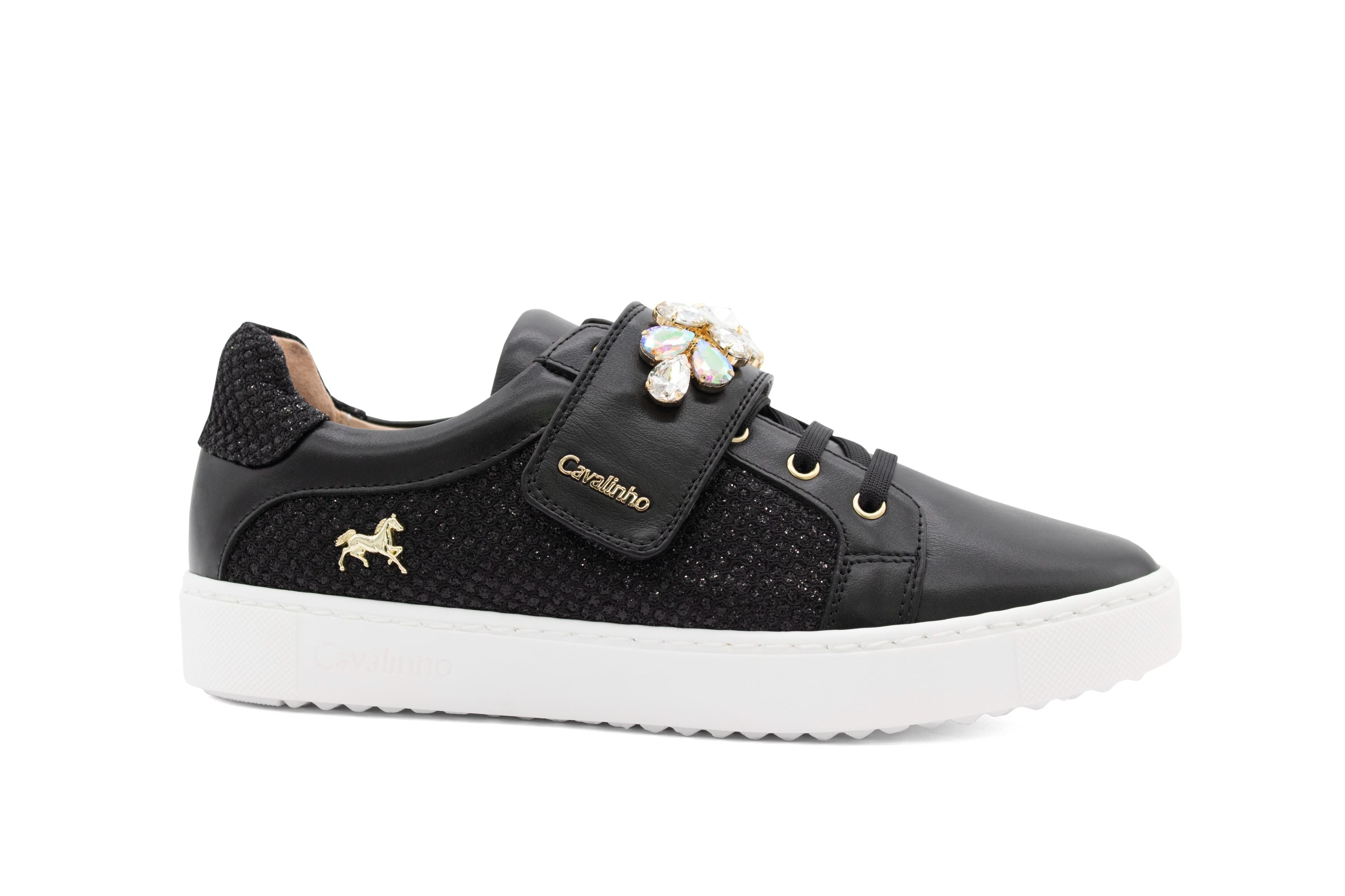 #color_ Black | Cavalinho Bright Sneakers - Black - 48010076.01_1