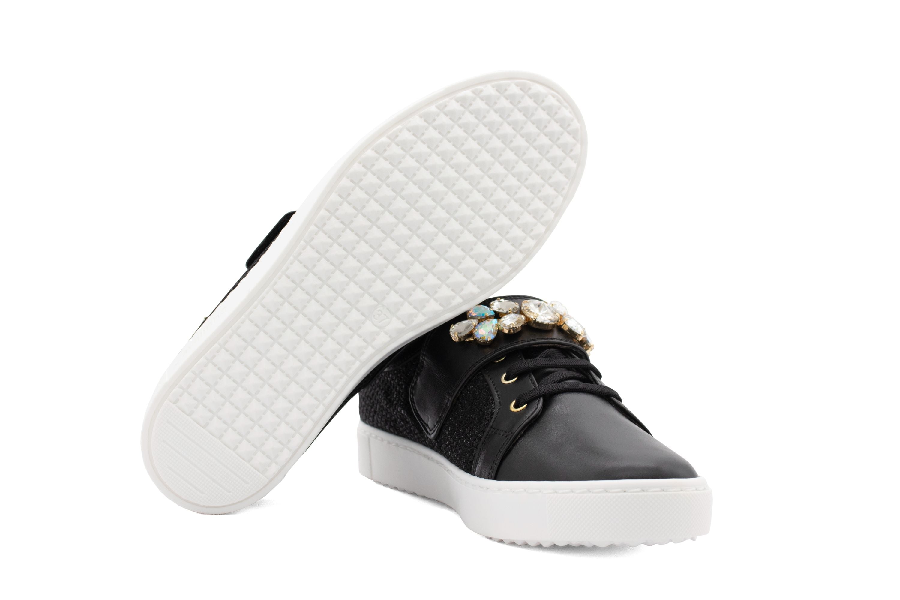 #color_ Black | Cavalinho Bright Sneakers - Black - 48010076.01_5