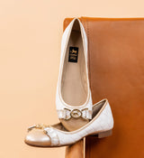 #color_ Beige White | Cavalinho Mystic Sabrina Flats - Beige White - 48010082.31LifeStyle