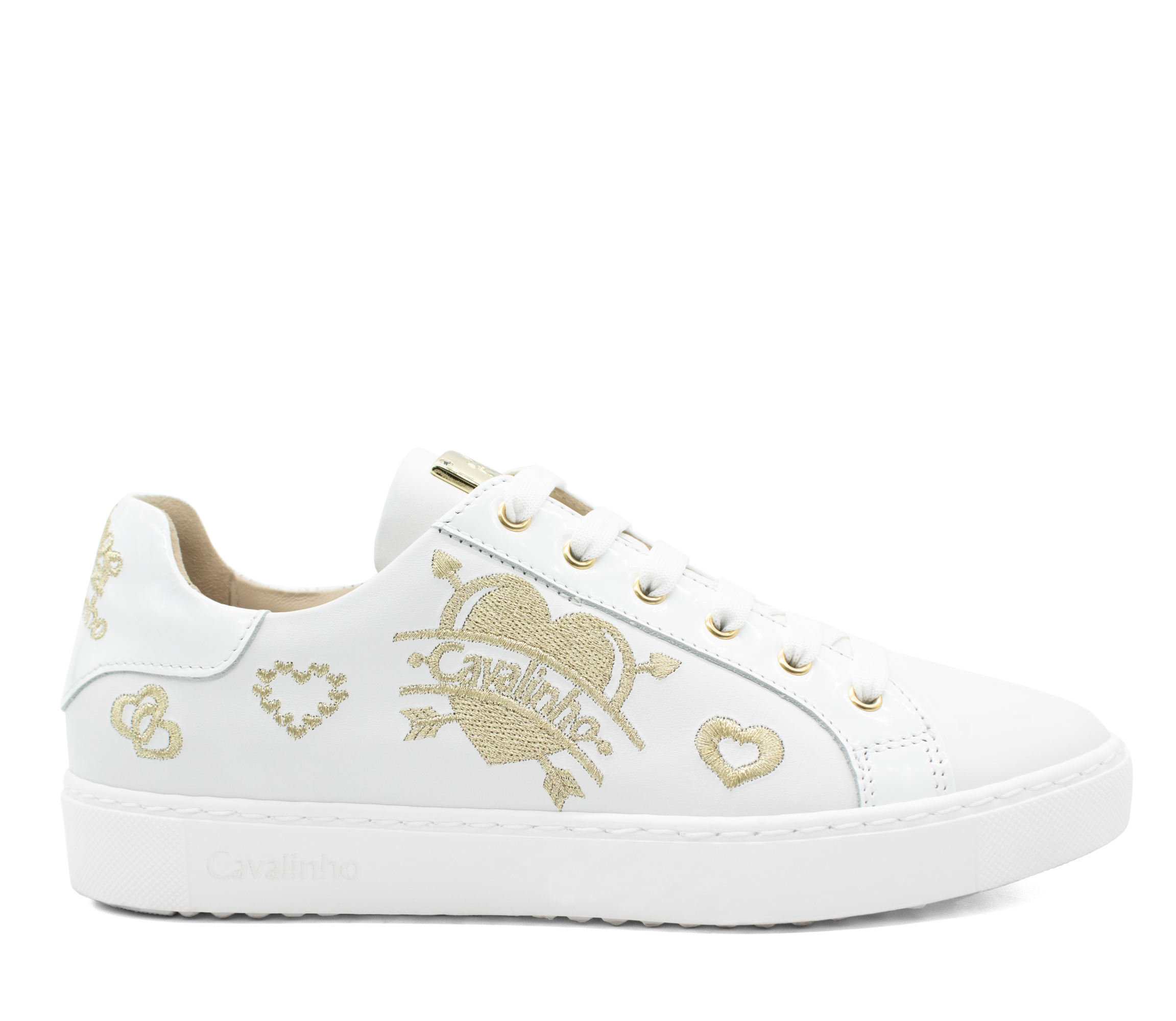 #color_ White | Cavalinho Golden Love Trainers - White - 48010094.06_1