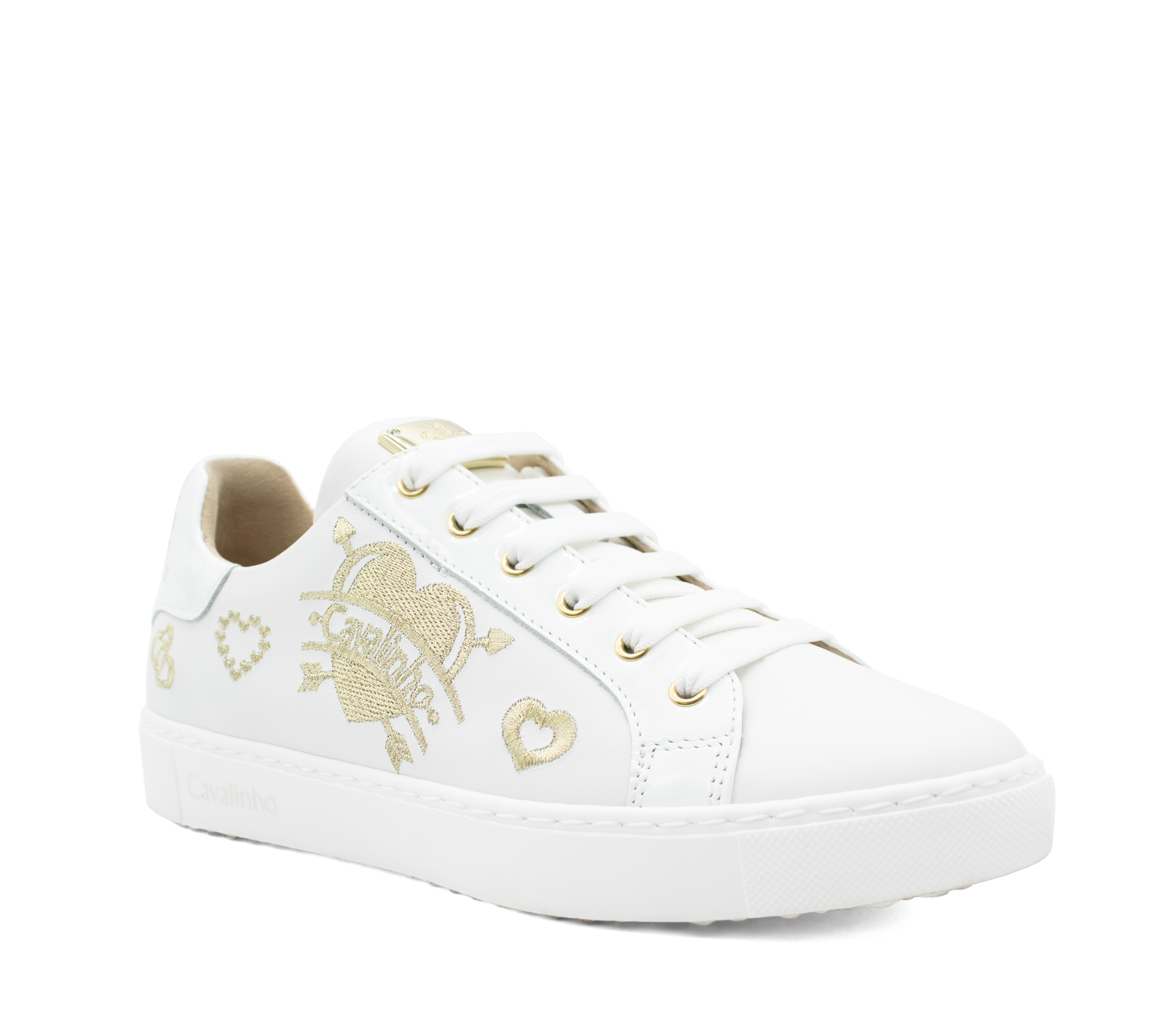 #color_ White | Cavalinho Golden Love Trainers - White - 48010094.06_2