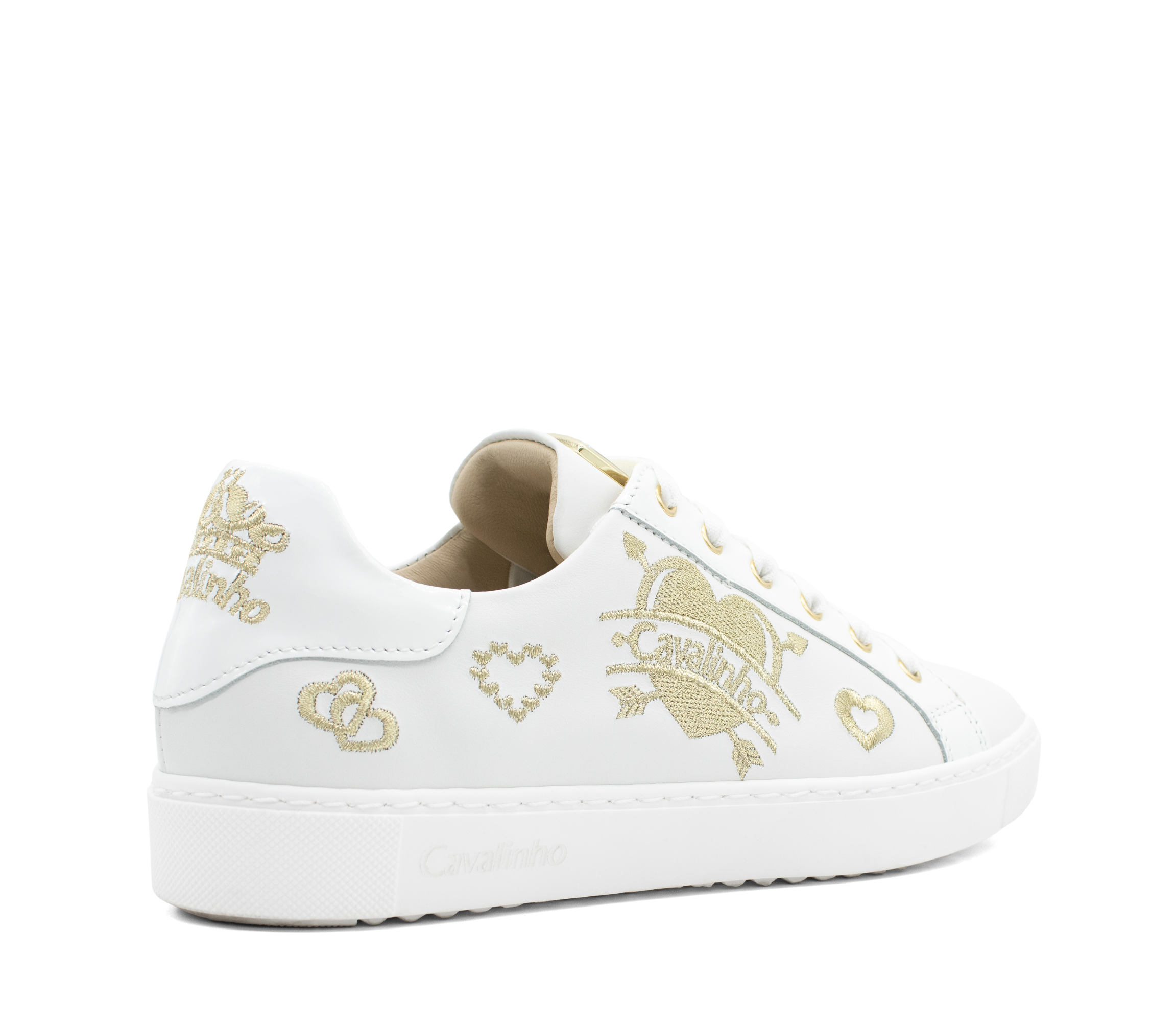 #color_ White | Cavalinho Golden Love Trainers - White - 48010094.06_3