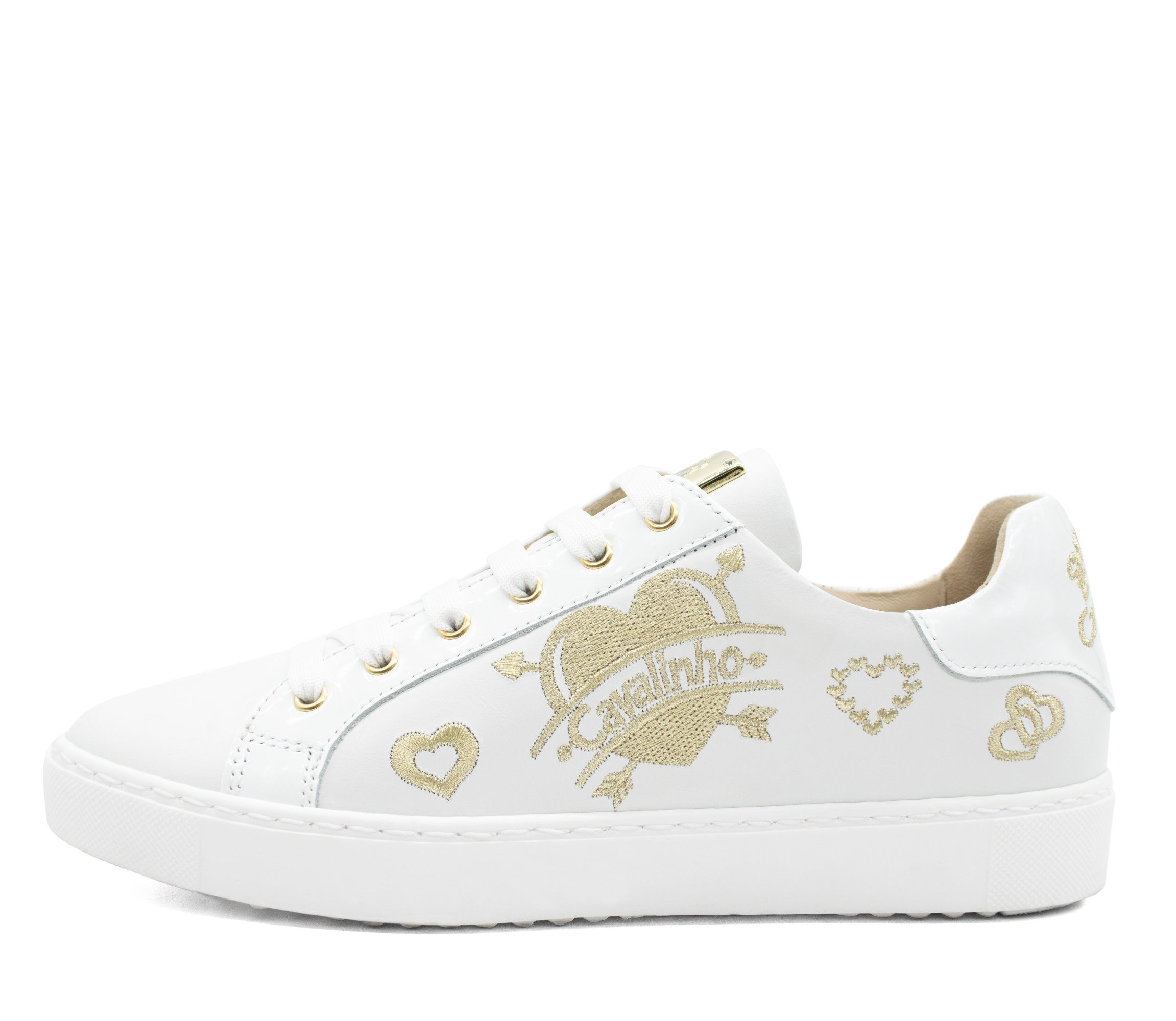 #color_ White | Cavalinho Golden Love Trainers - White - 48010094.06_6