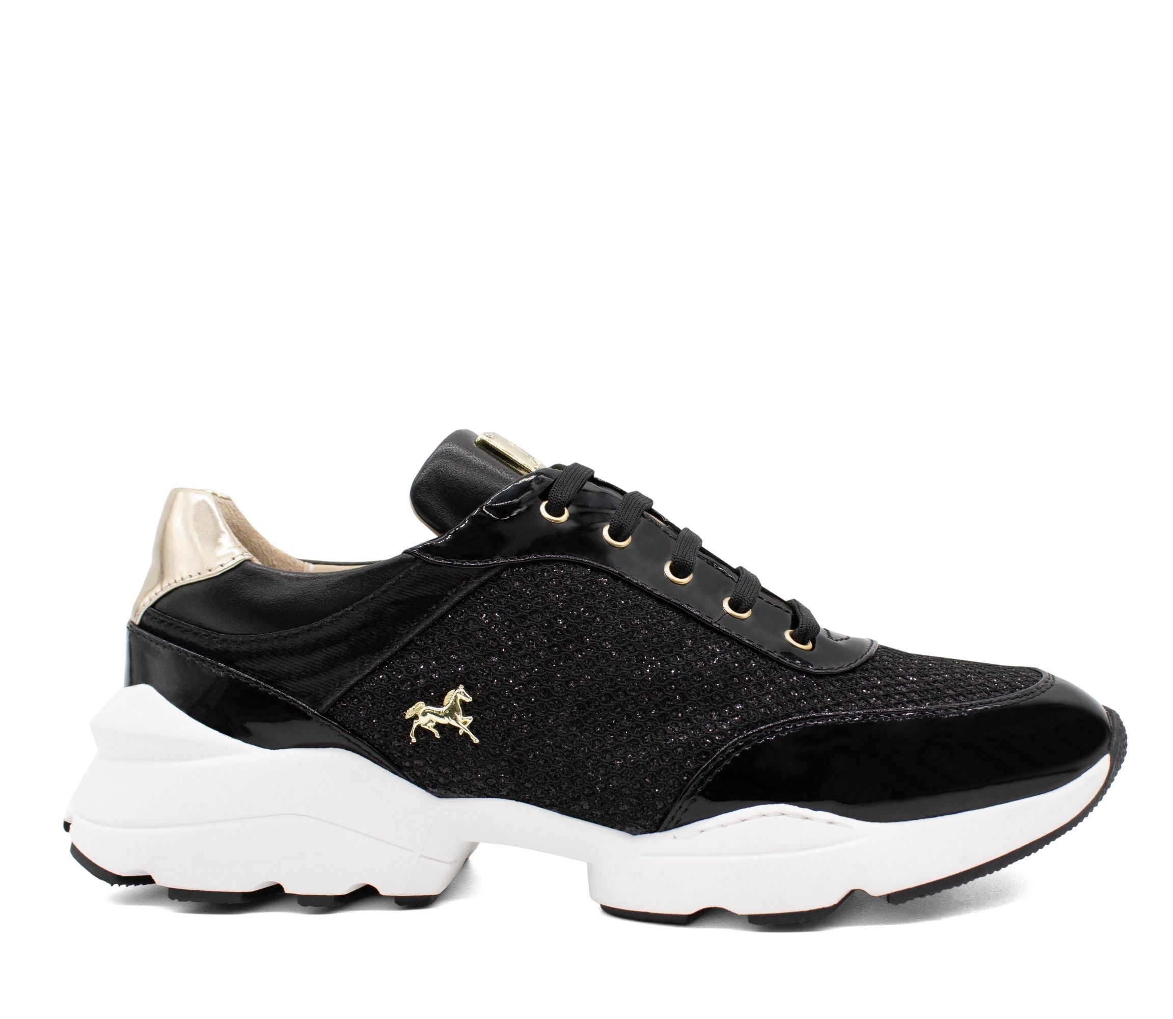 #color_ Black | Cavalinho Bright Sneakers - Black - 48010095.01_1