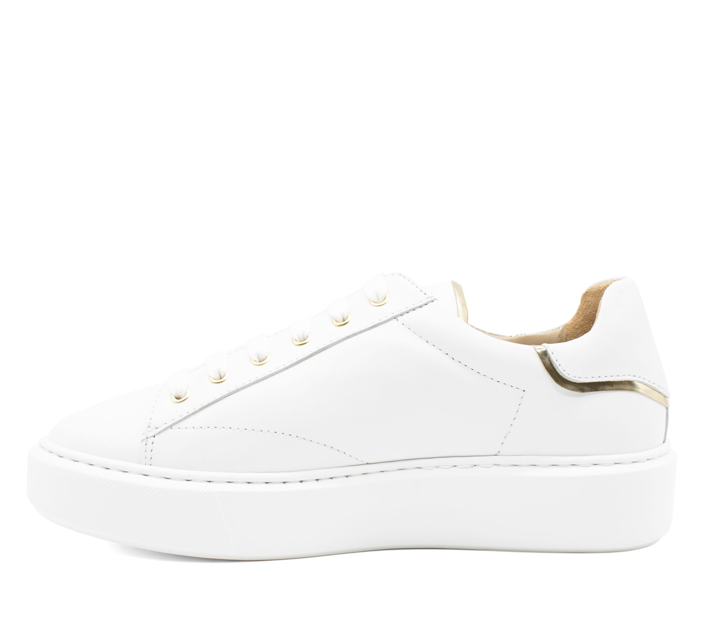 Cavalinho Spirit Sneakers for Women SKU 48010102.16 #color_White & Gold