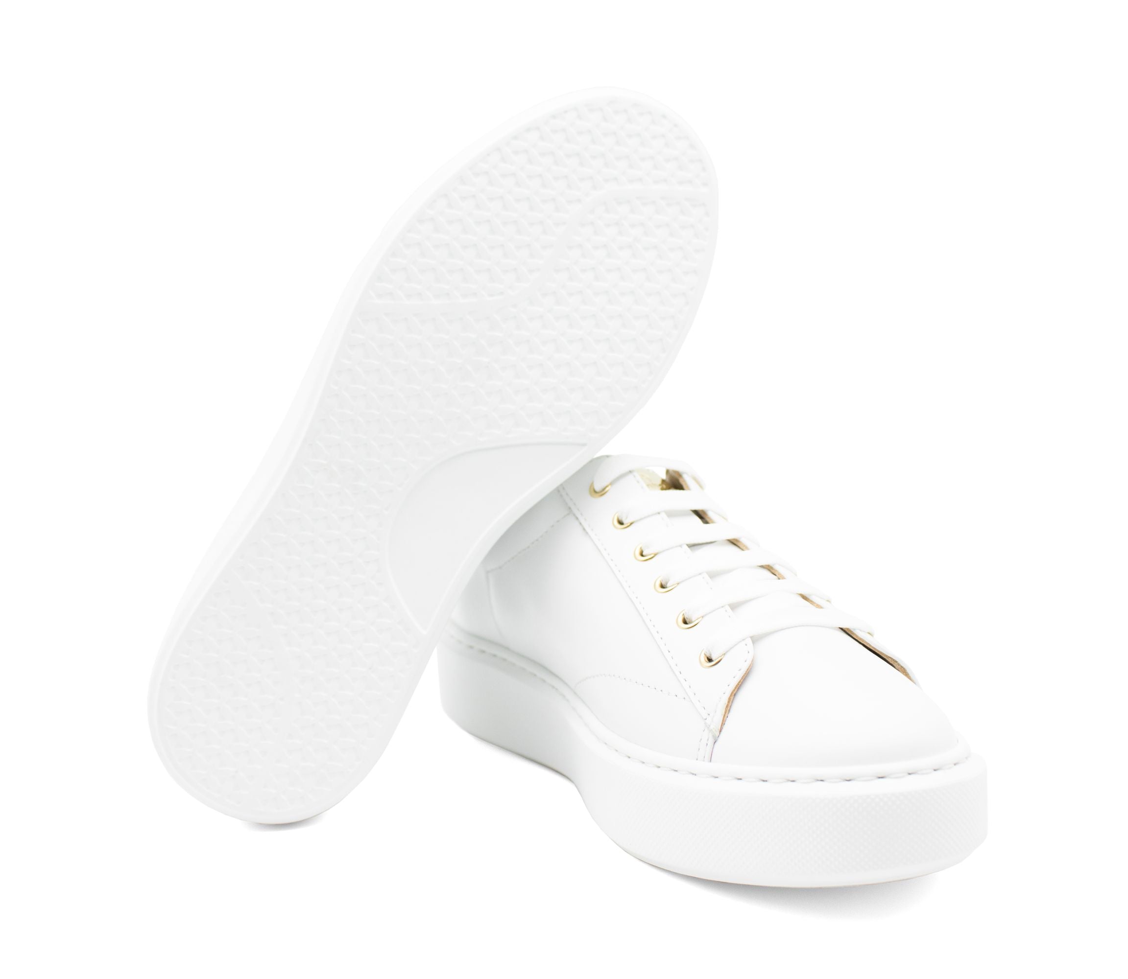 Cavalinho Spirit Sneakers for Women SKU 48010102.16 #color_White & Gold