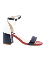 Cavalinho Loved Block Heel Sandal SKU 48010115.22 #color_navy / white / red