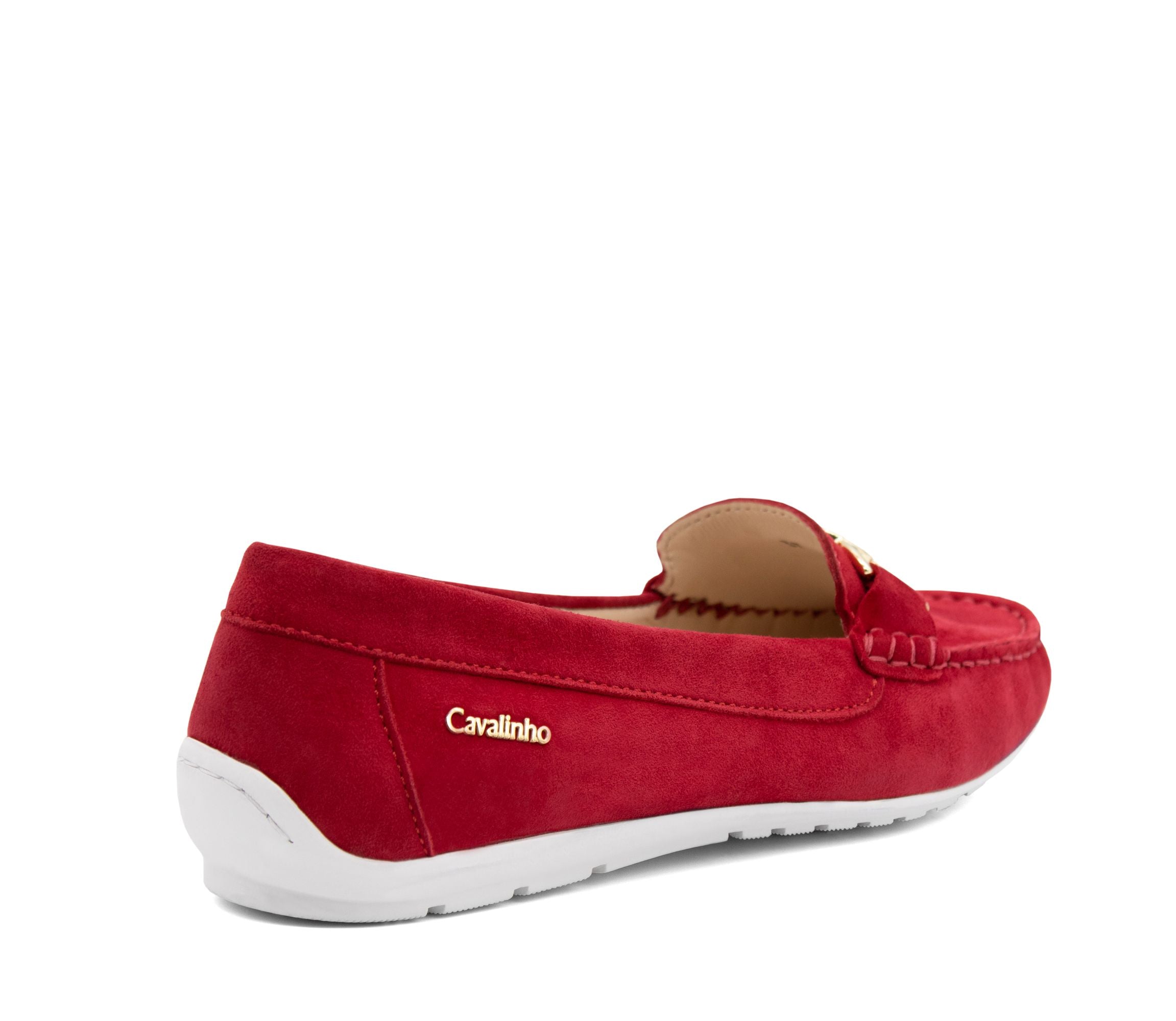 Cavalinho Belle Leather Loafers for Women SKU 48020001.04 #color_red