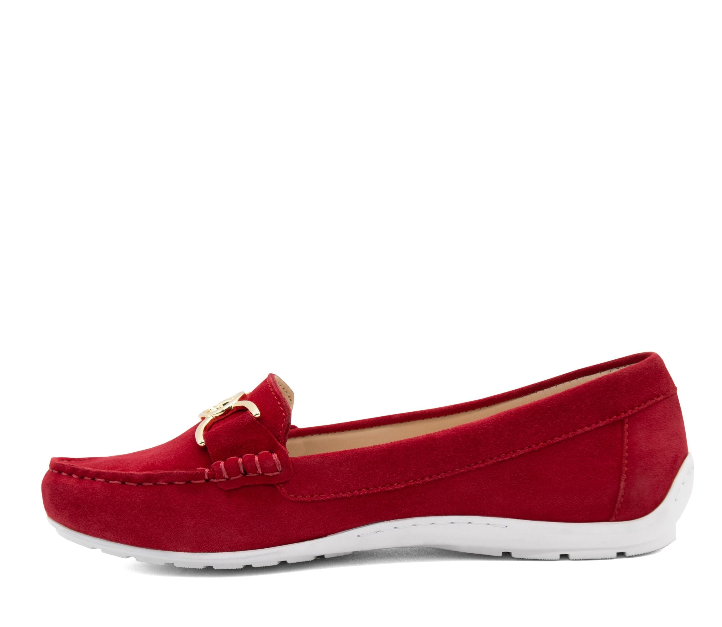 Cavalinho Belle Leather Loafers for Women SKU 48020001.04 #color_red