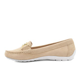 Cavalinho Belle Leather Loafers for Women SKU 48020001.05 #color_beige