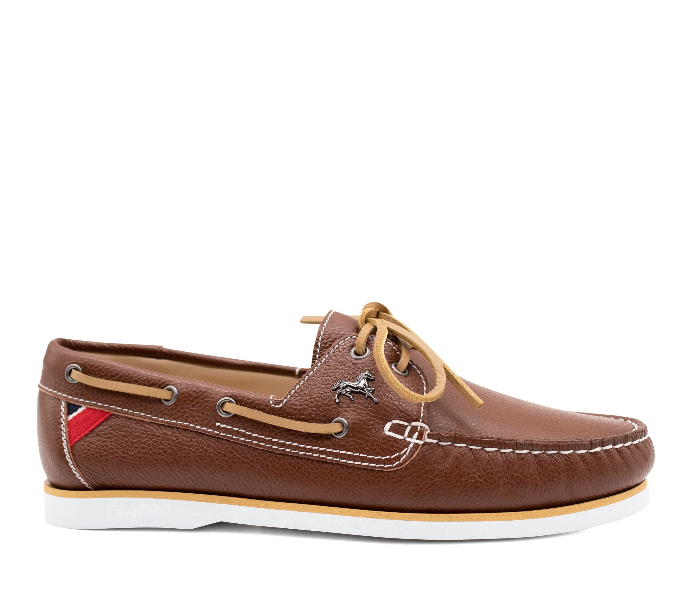 Cavalinho The Sailor Boat Shoes for Men SKU 48020002.14 #color_saddlebrown