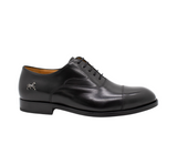 Cavalinho Cavalo Lusitano Leather Toe Cap Oxford Shoes SKU 48060201.01 #color_Black