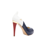 Cavalinho Gold Platform High Heels SKU 48100586.22 #color_navy