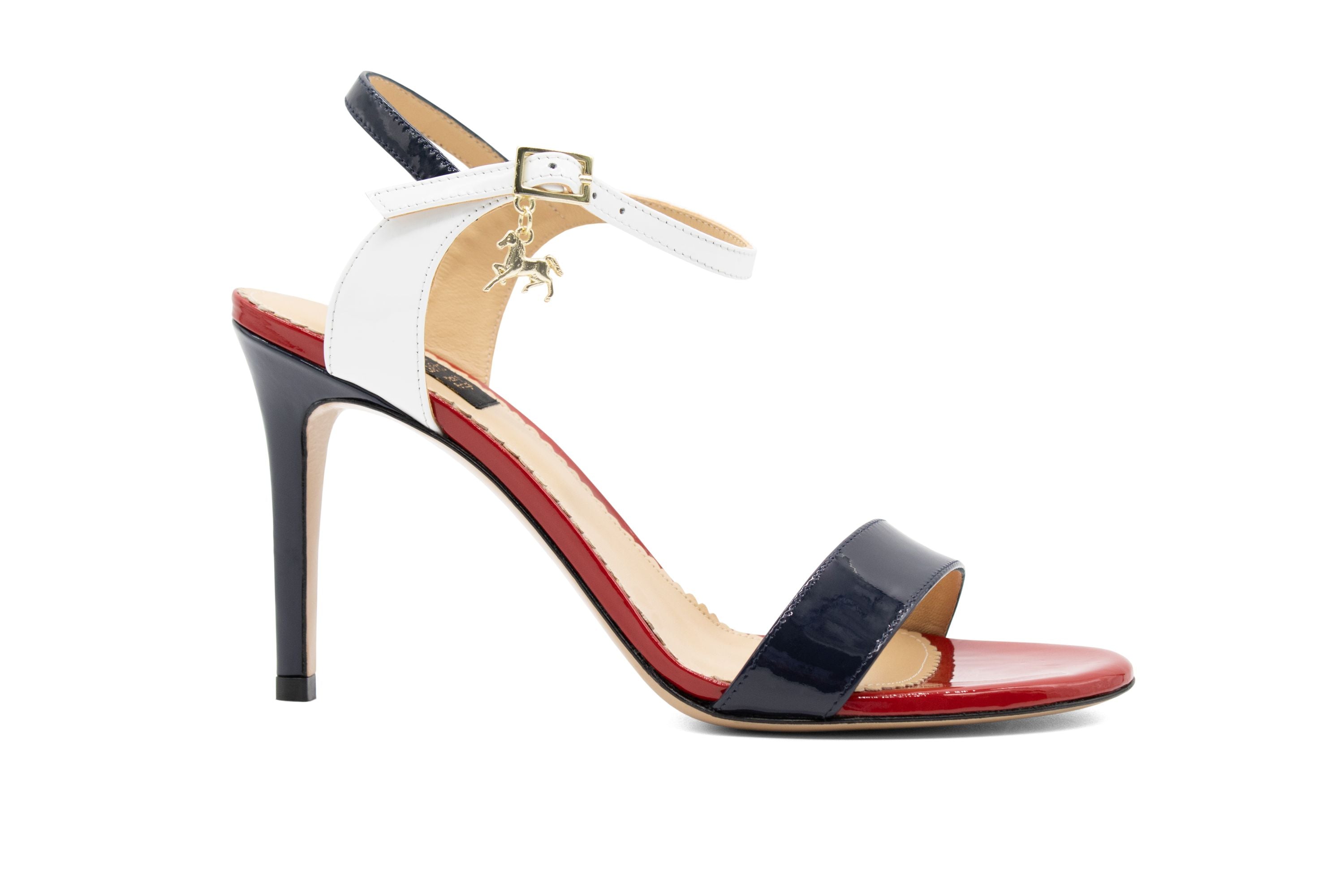 #color_ Navy White | Cavalinho Imponenza Open Toe Heels - Navy White - 48100596.22_1