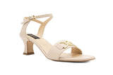 #color_ Beige | Cavalinho Ciao Bella Kitten Heel Sandal - Beige - 48100597.05_2