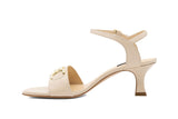 #color_ Beige | Cavalinho Ciao Bella Kitten Heel Sandal - Beige - 48100597.05_4