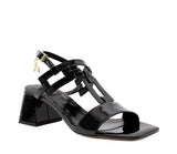 #color_ Black | Cavalinho Jour Block Heel Sandal - Black - 48100601.01_2