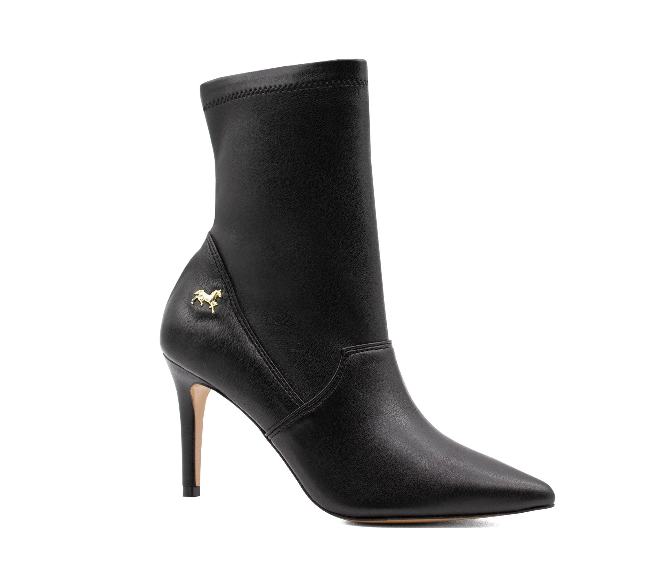 #color_ Black | Cavalinho Amore Leather Boots - Black - 48100603.01_2