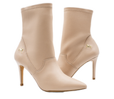 #color_ Beige | Cavalinho Amore Leather Boots - Beige - 48100603.05_M02